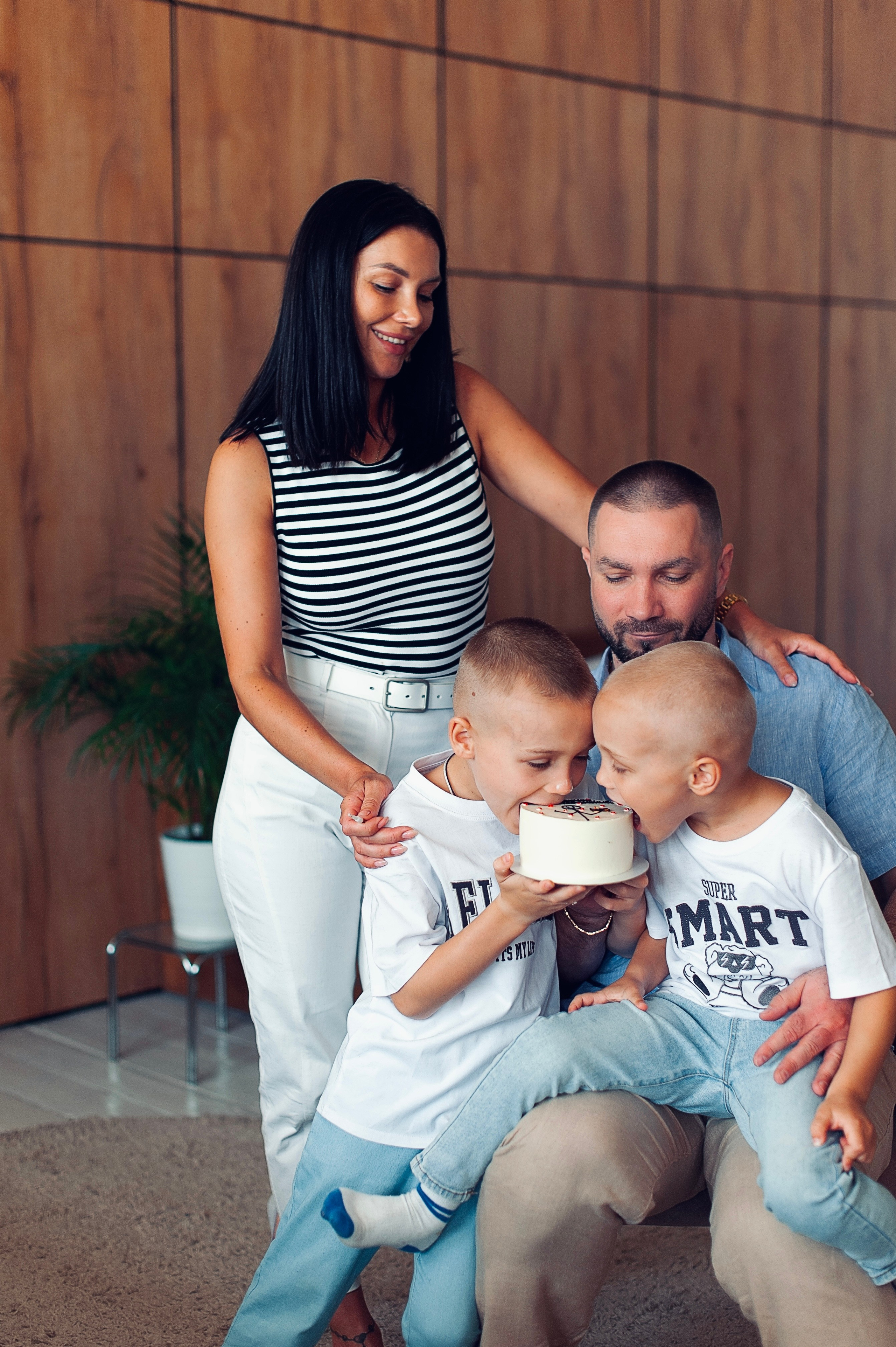 Папин день рождения. Семейный и детский фотограф в Казани Виктория Мерхи
