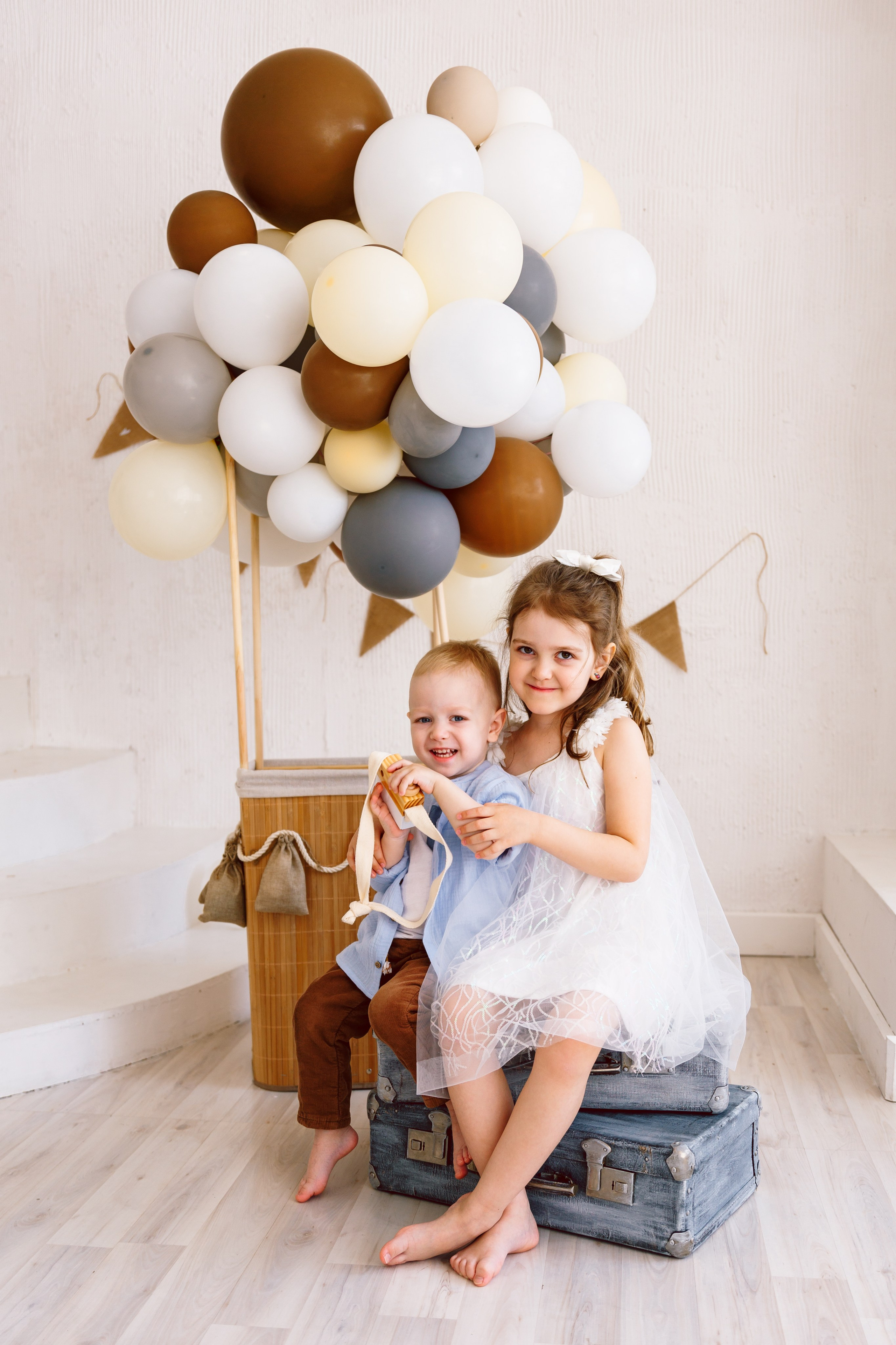 Фотодень «на воздушном шаре» № 1. Фотограф новорожденных Тверь Диана Муляева