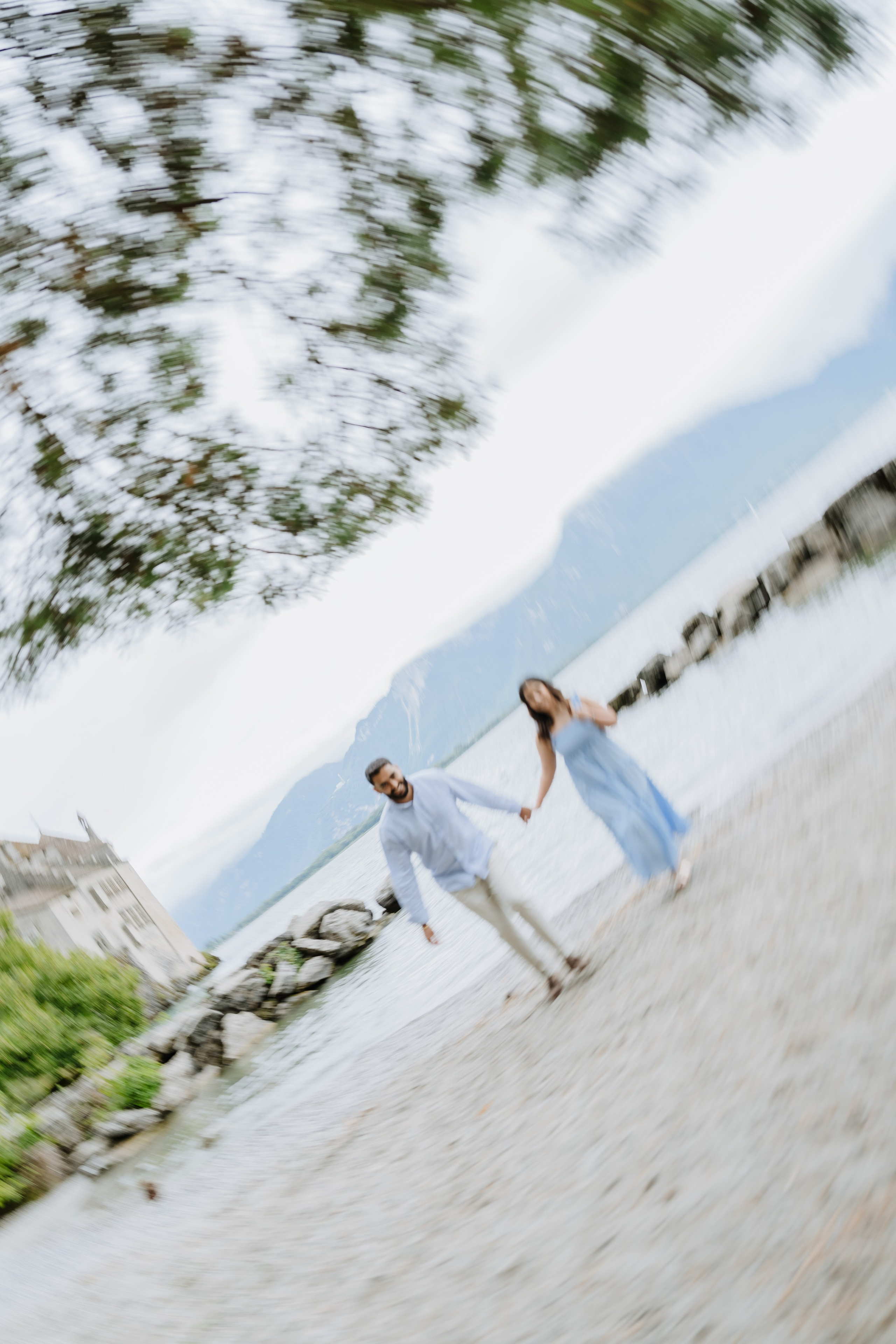 Krishna & Ravi | Proposal Montreux. Professional Wedding Photographer Geneva & Romande Switzerland | Tanya Creator