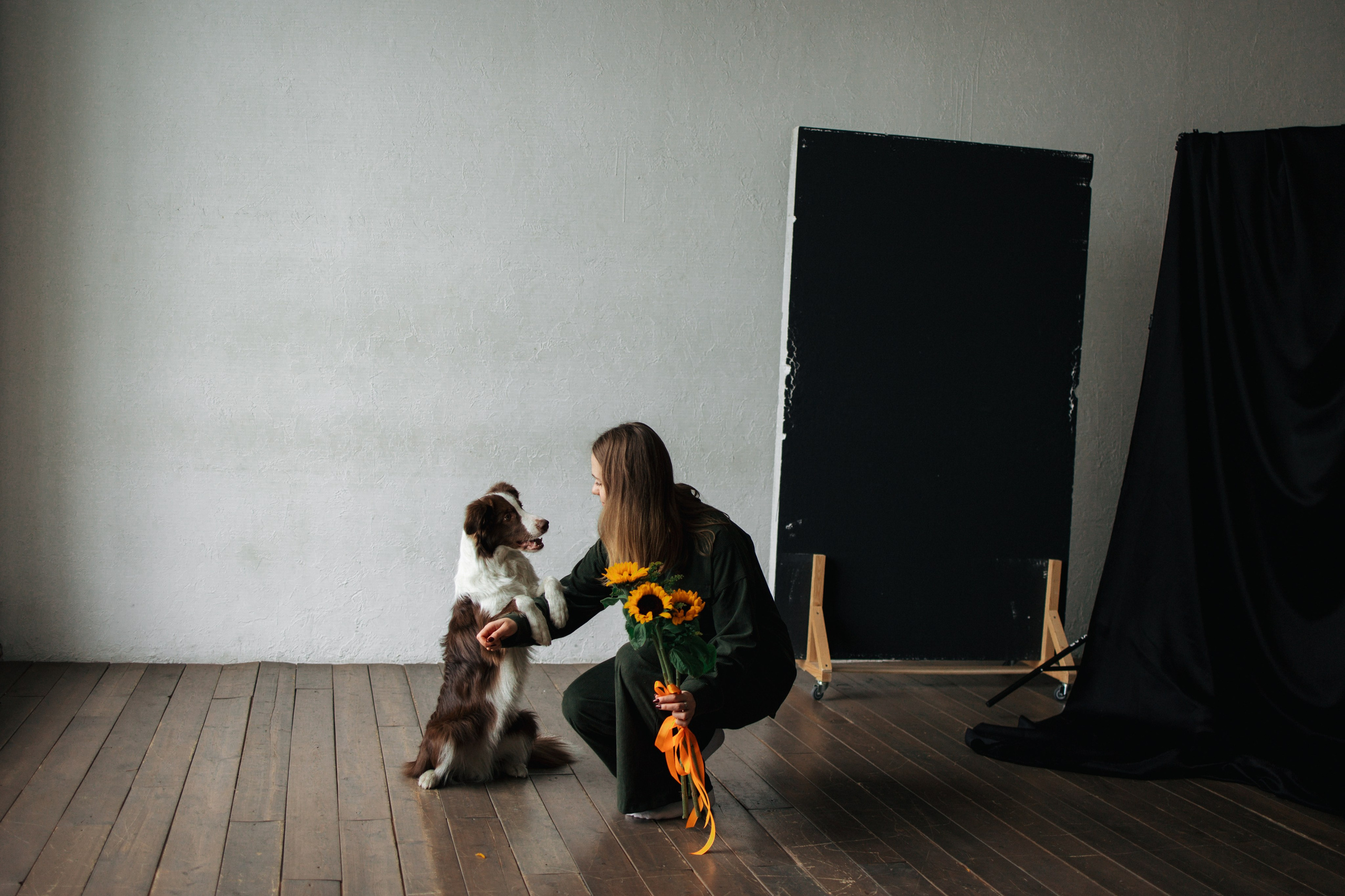 Настя и Симба. Фотограф — Анималист | Санкт-Петербург