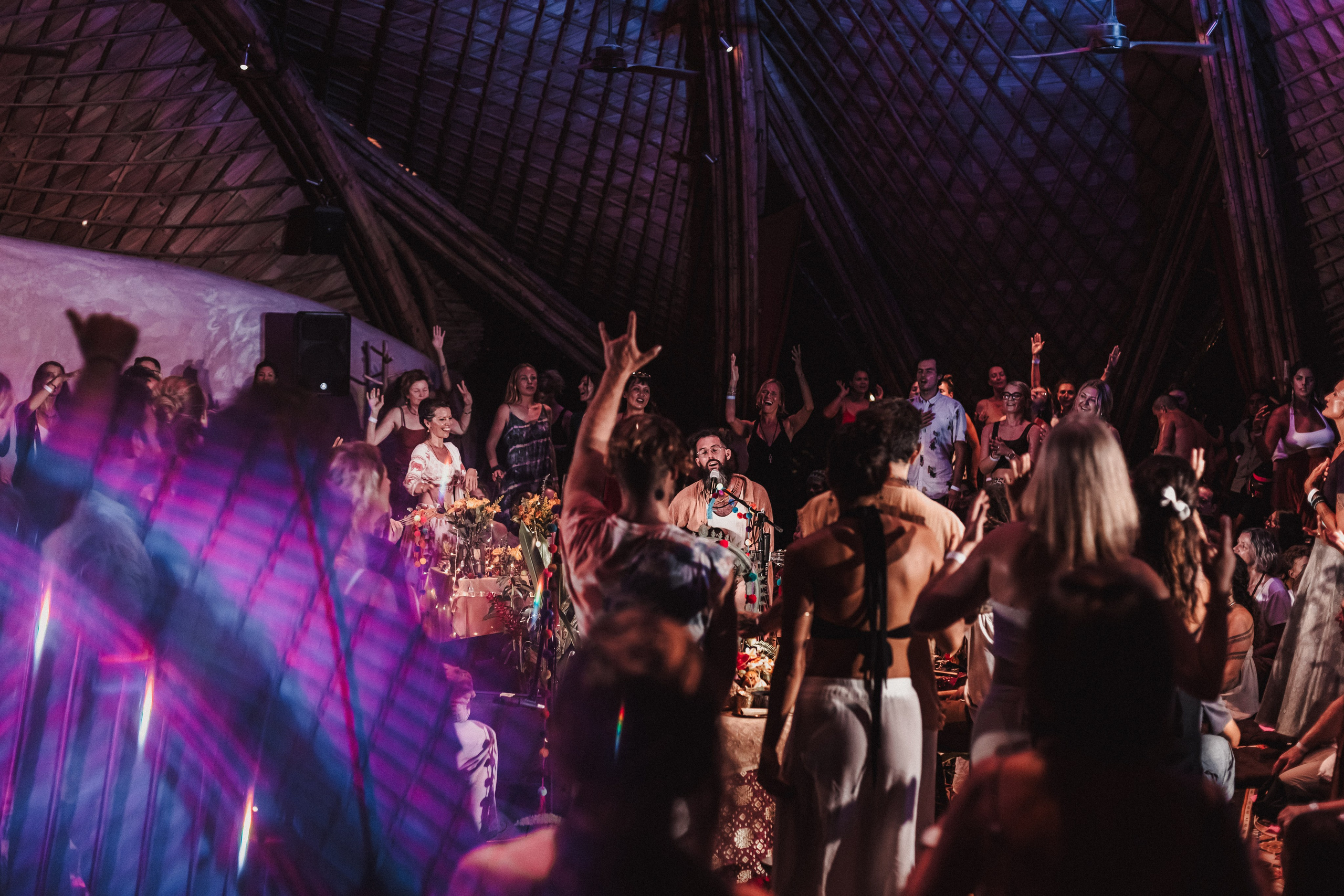 Hanuman Project kirtan at Alchemy march. Mariam Bagdasaryan