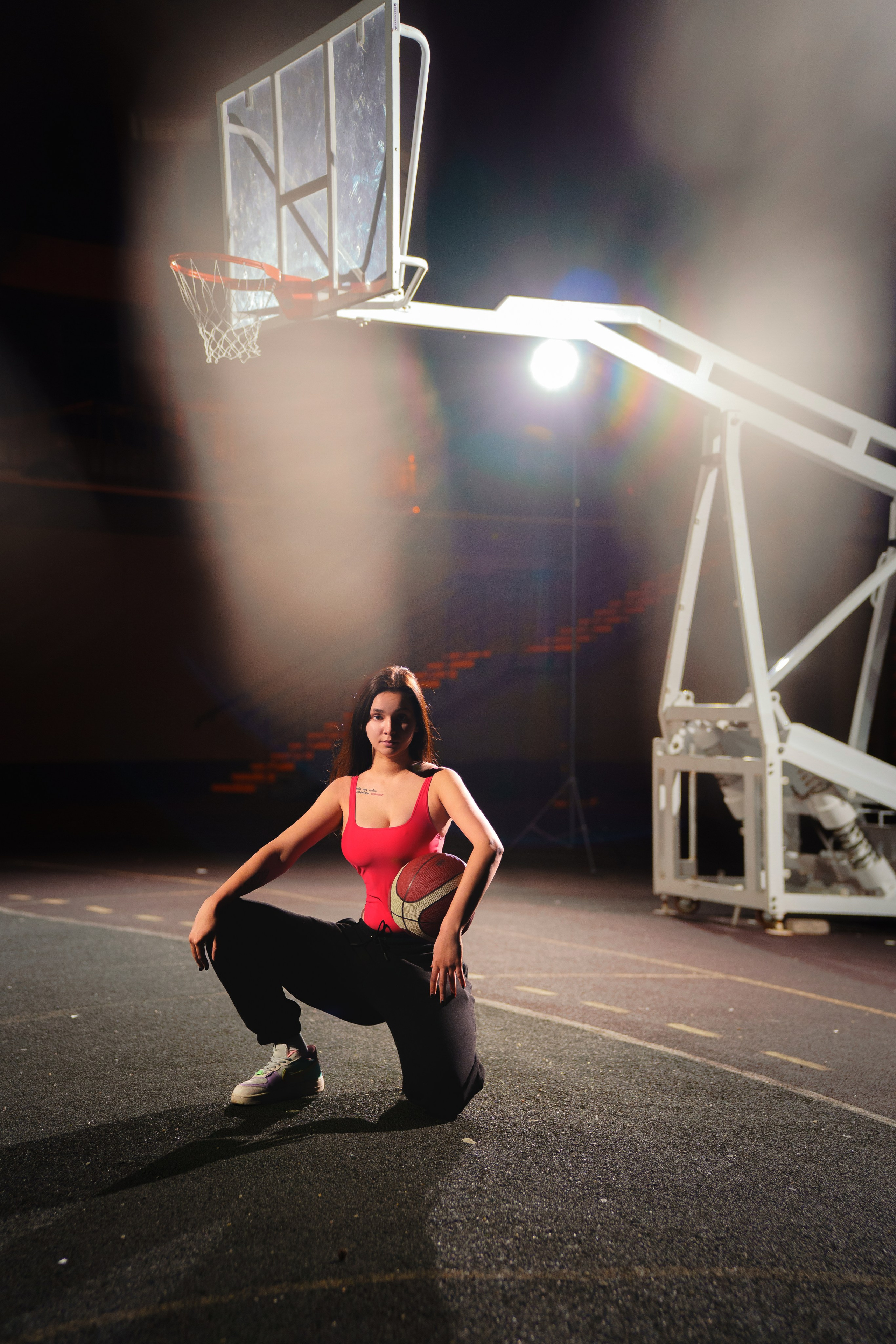 Ночной баскетбол с Вазирой 🏀. Фотограф Андрей Чеботок (Белгород, Курск, Воронеж, Старый Оскол)