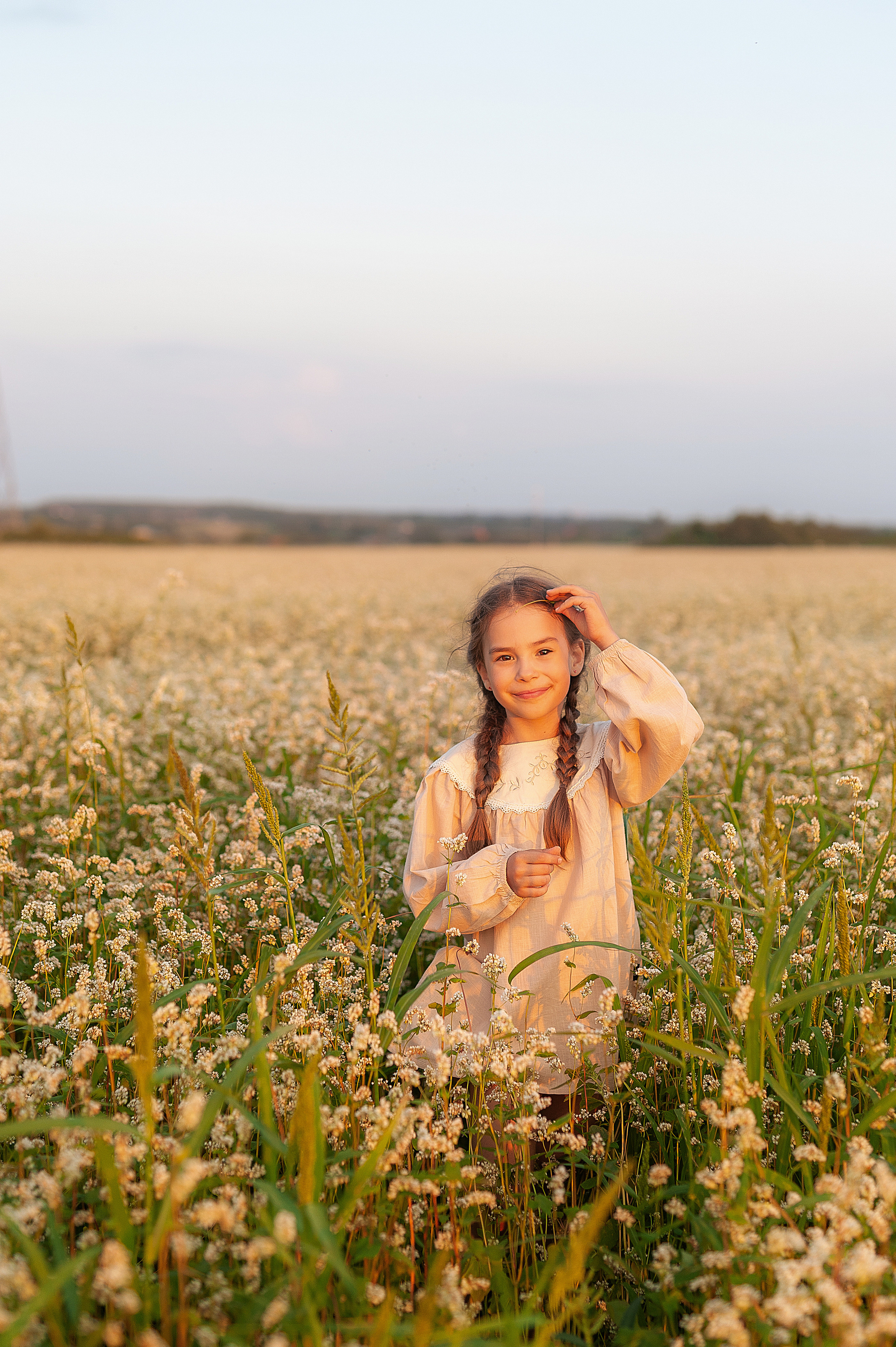 Гречишное поле. Семейный, детский фотограф в Воронеже Анна Никитина