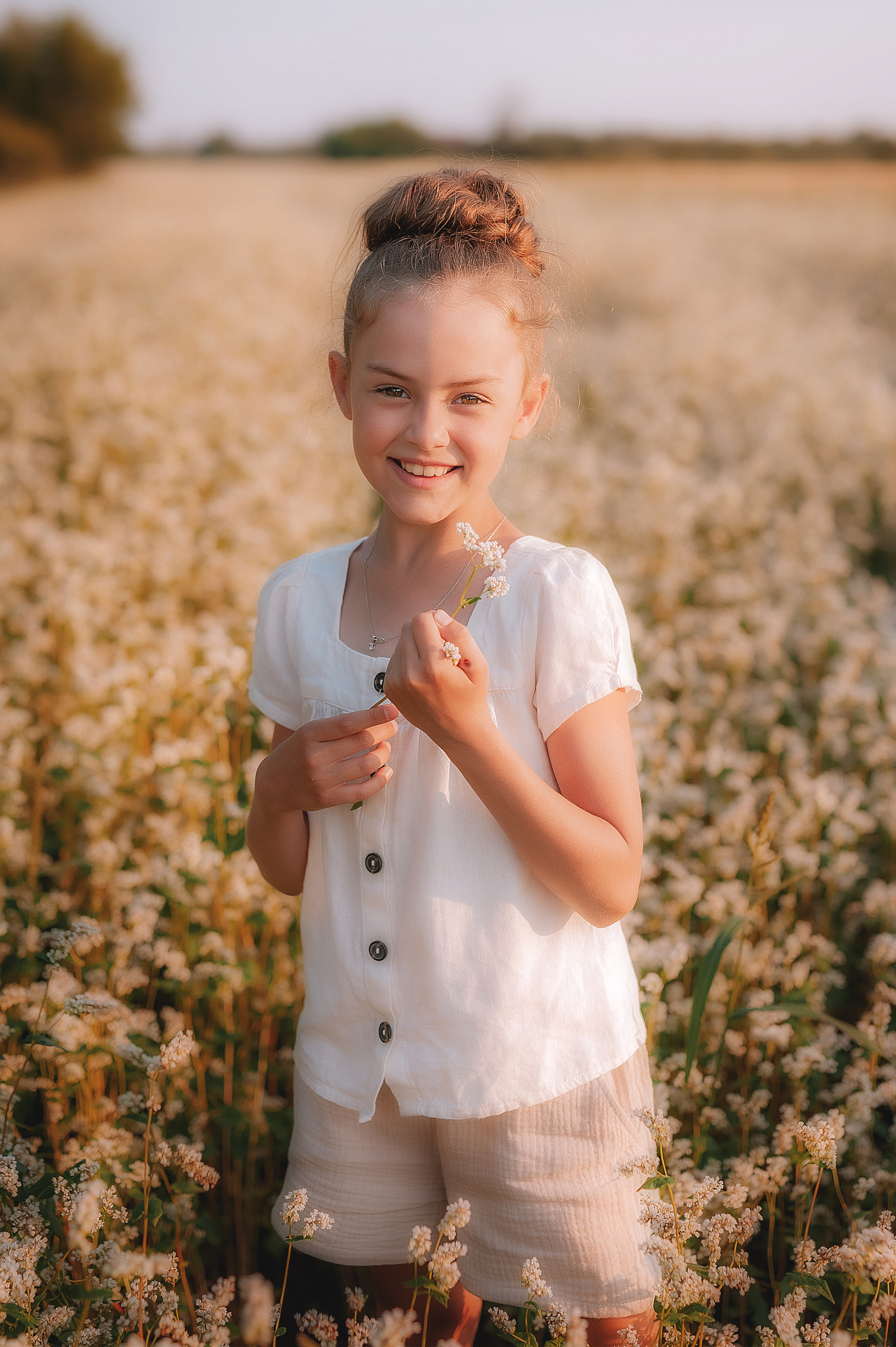 Гречишное поле. Семейный, детский фотограф в Воронеже Анна Никитина