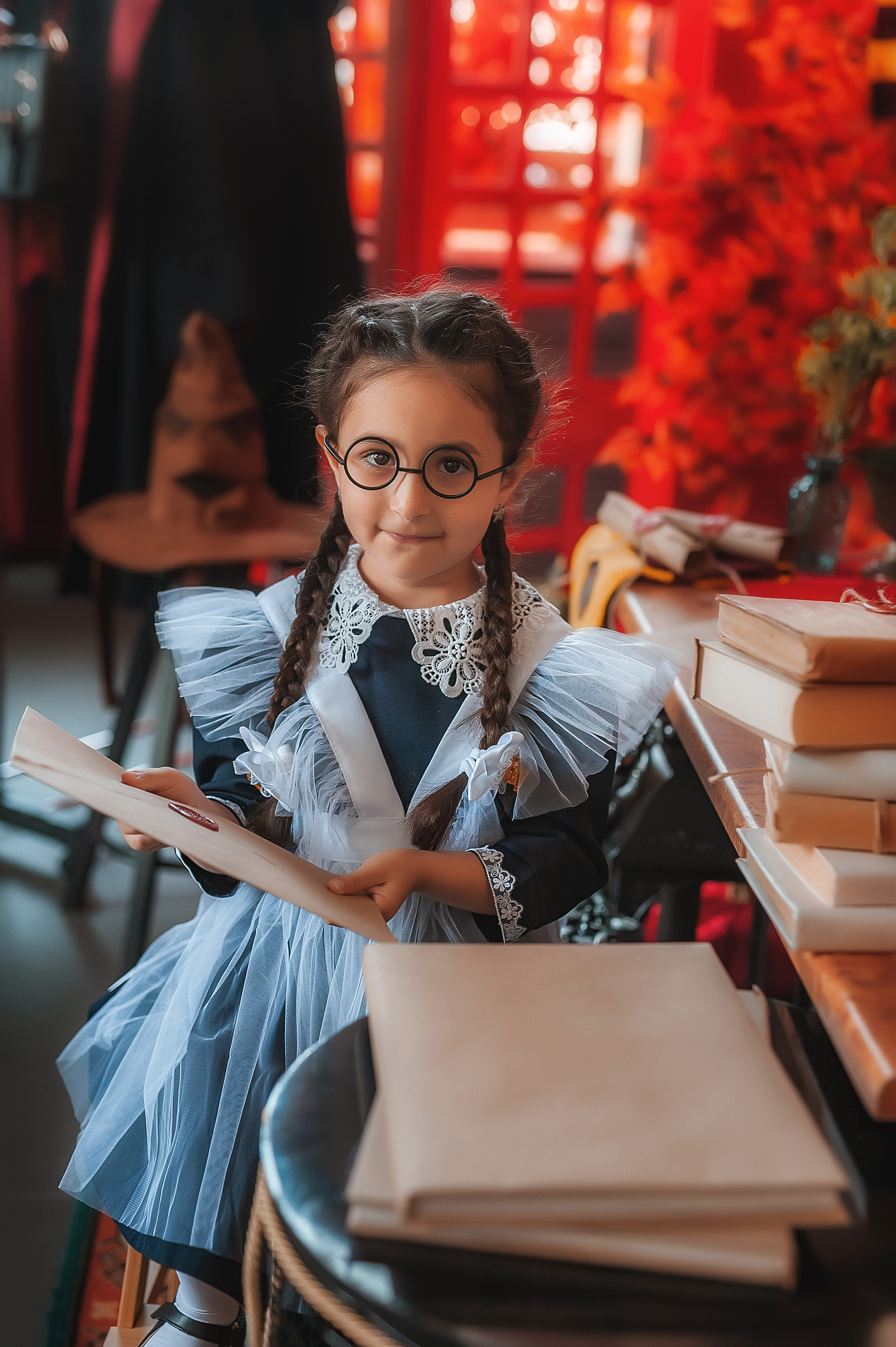 Фотосессия для первоклассницы. Семейный, детский фотограф в Воронеже Анна Никитина