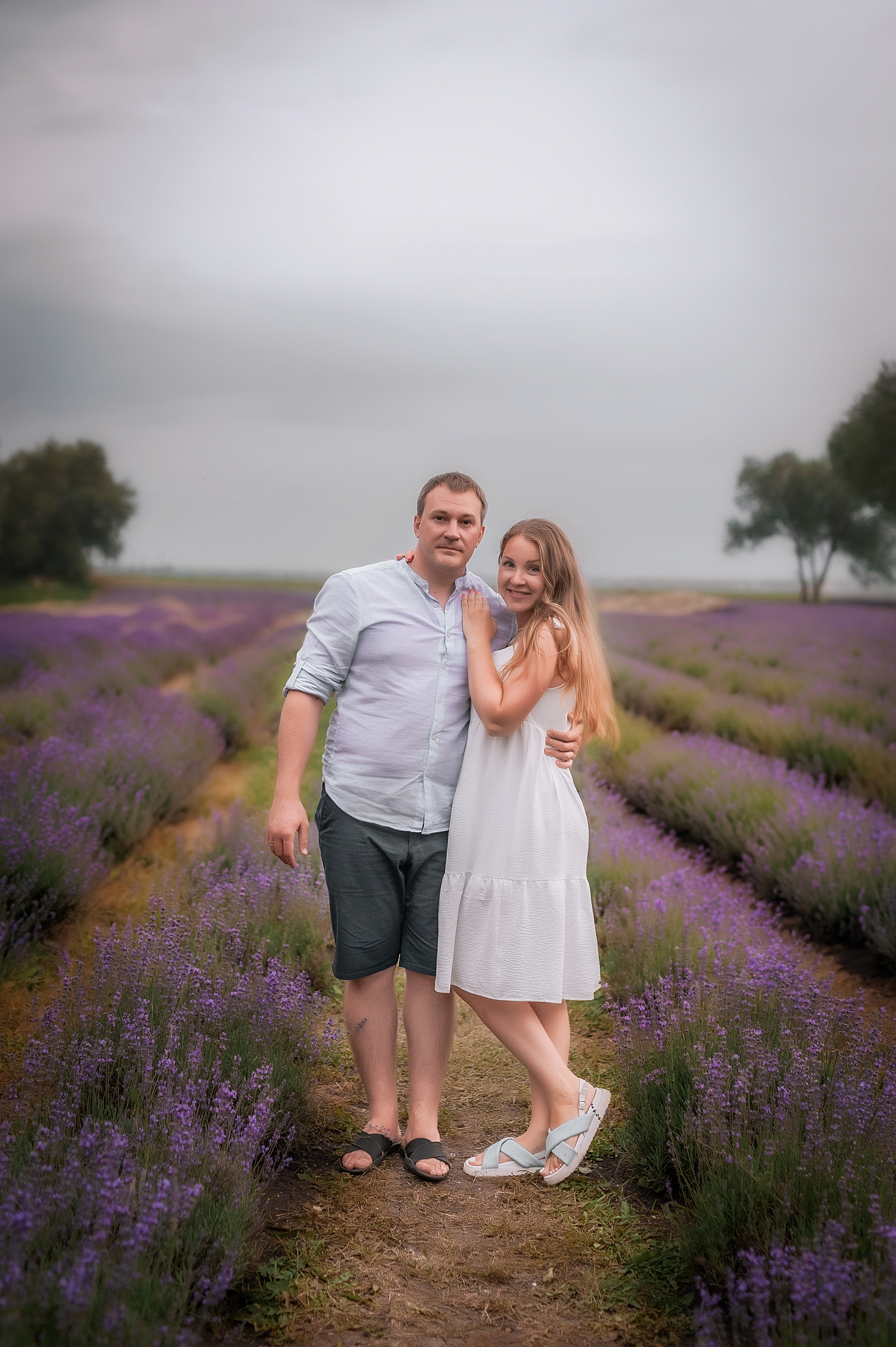 Семейная фотосессия в лавандовом поле. Семейный, детский фотограф в Воронеже Анна Никитина