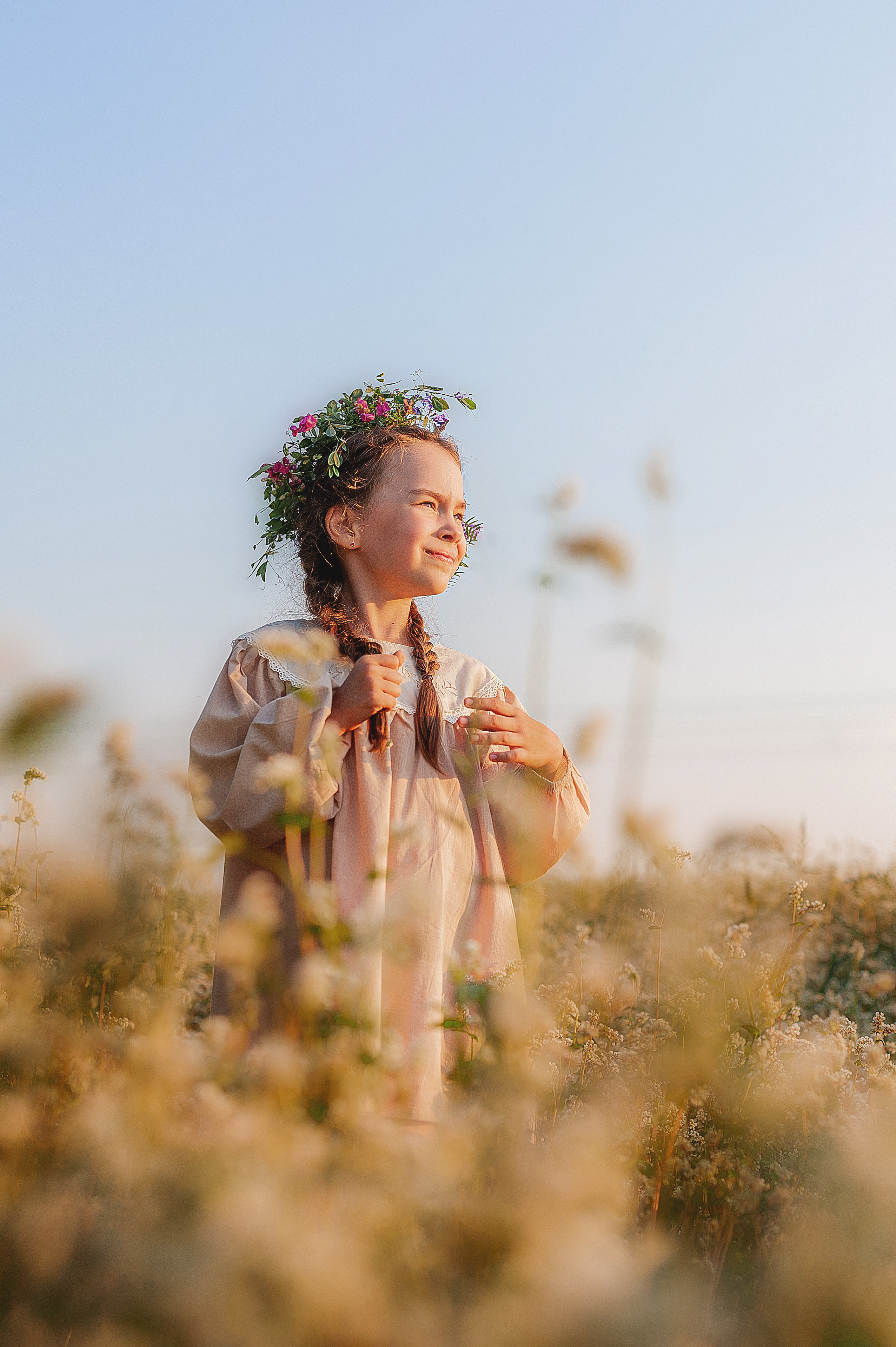 Гречишное поле. Семейный, детский фотограф в Воронеже Анна Никитина