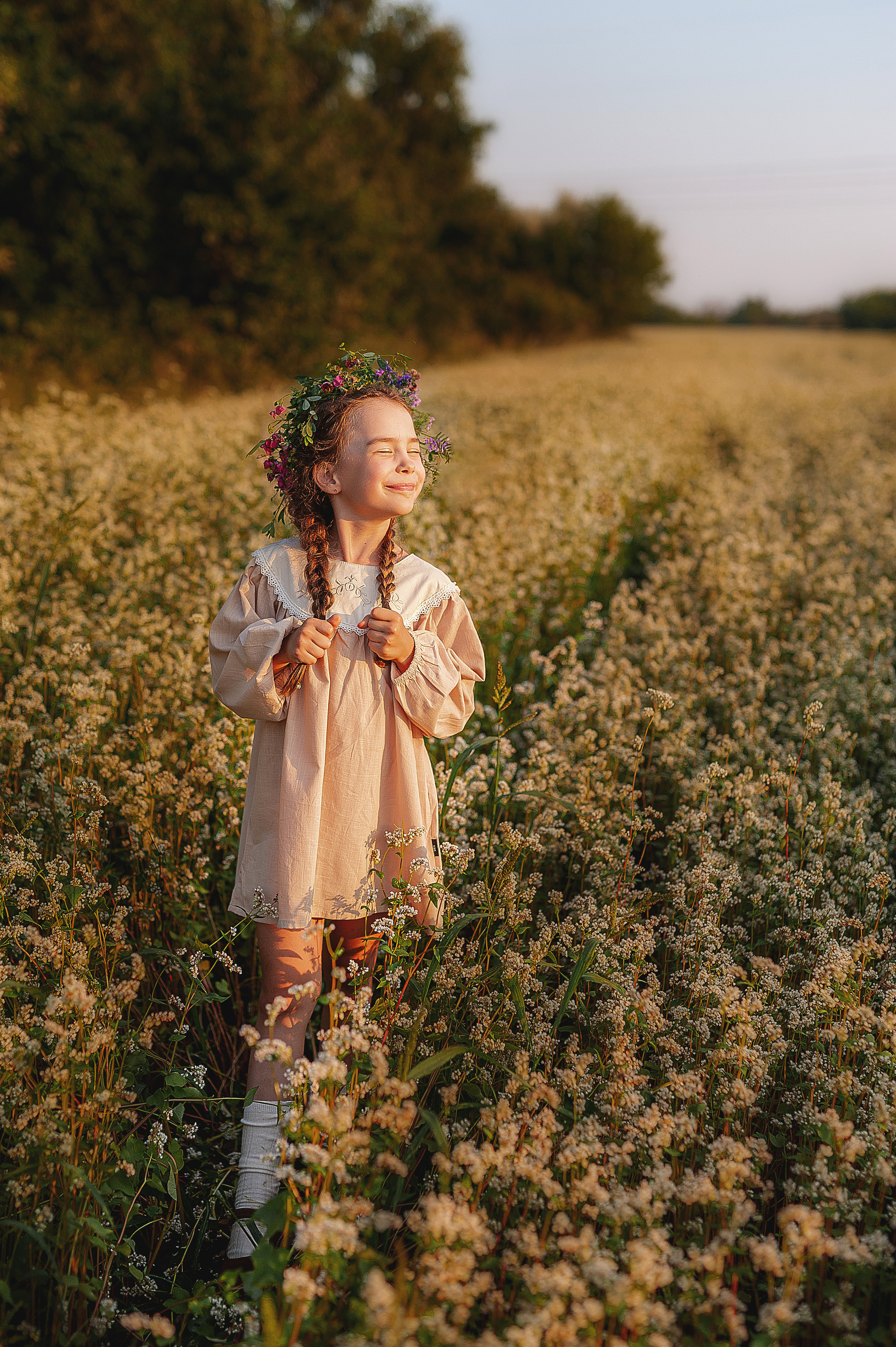 Гречишное поле. Семейный, детский фотограф в Воронеже Анна Никитина