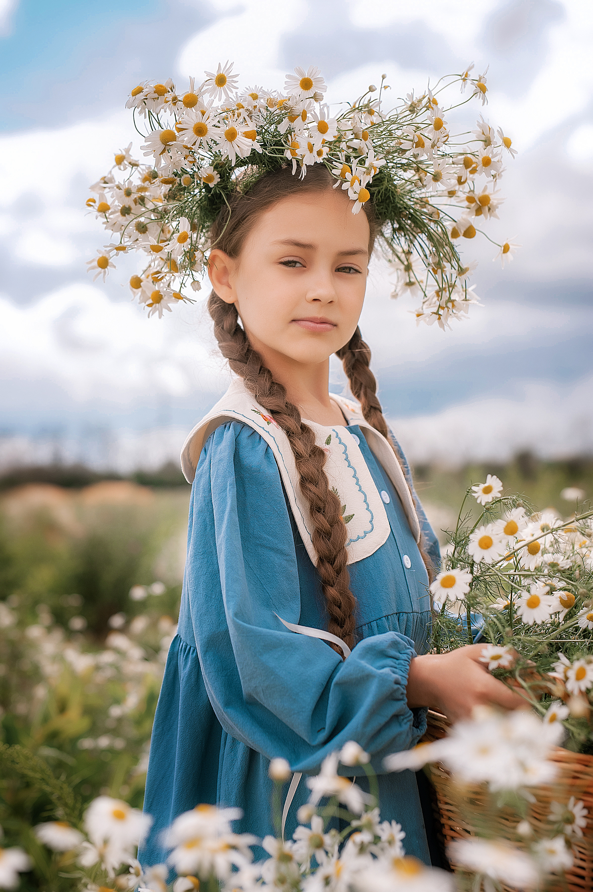 Ромашки. Семейный, детский фотограф в Воронеже Анна Никитина