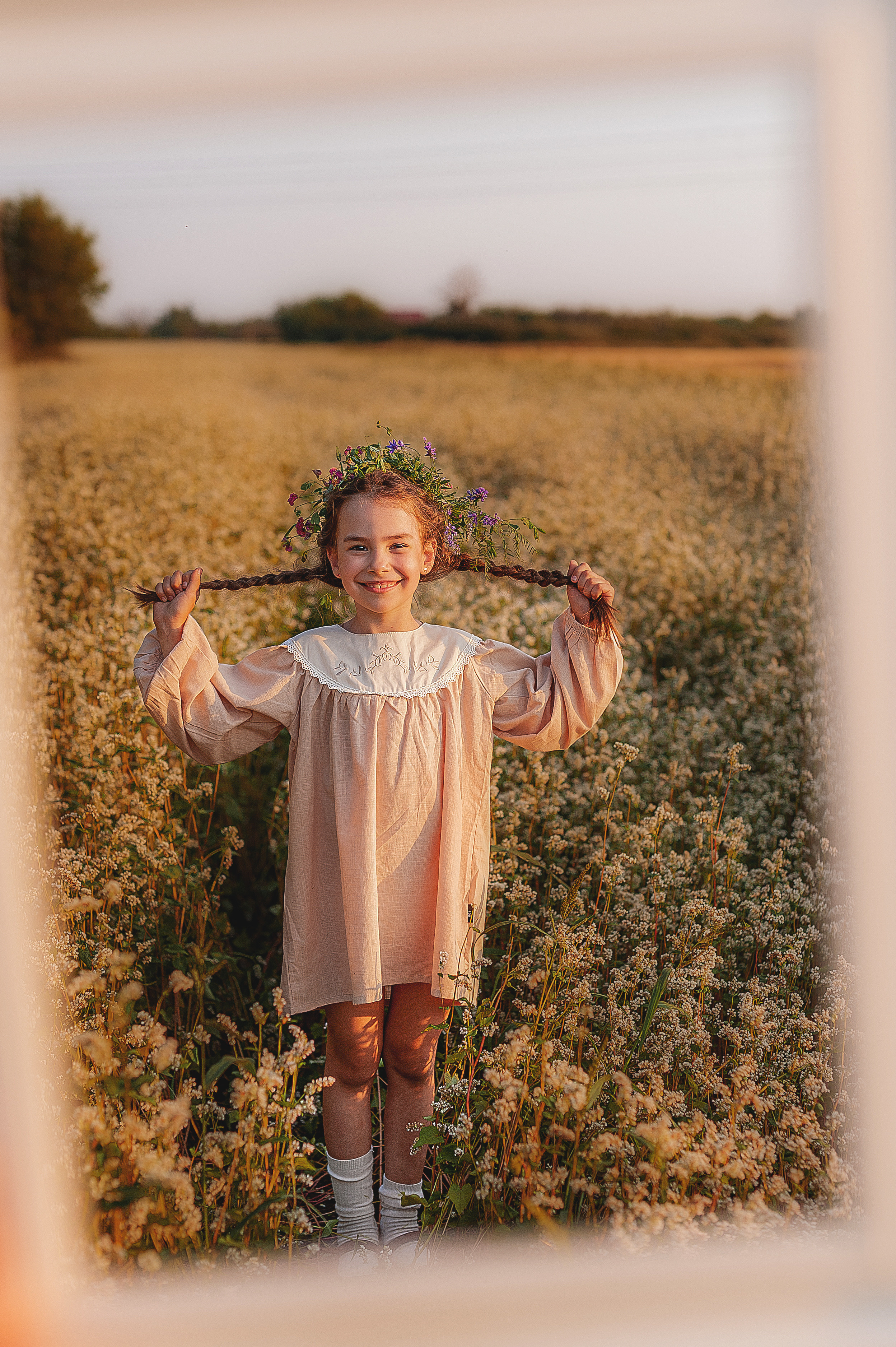 Гречишное поле. Семейный, детский фотограф в Воронеже Анна Никитина