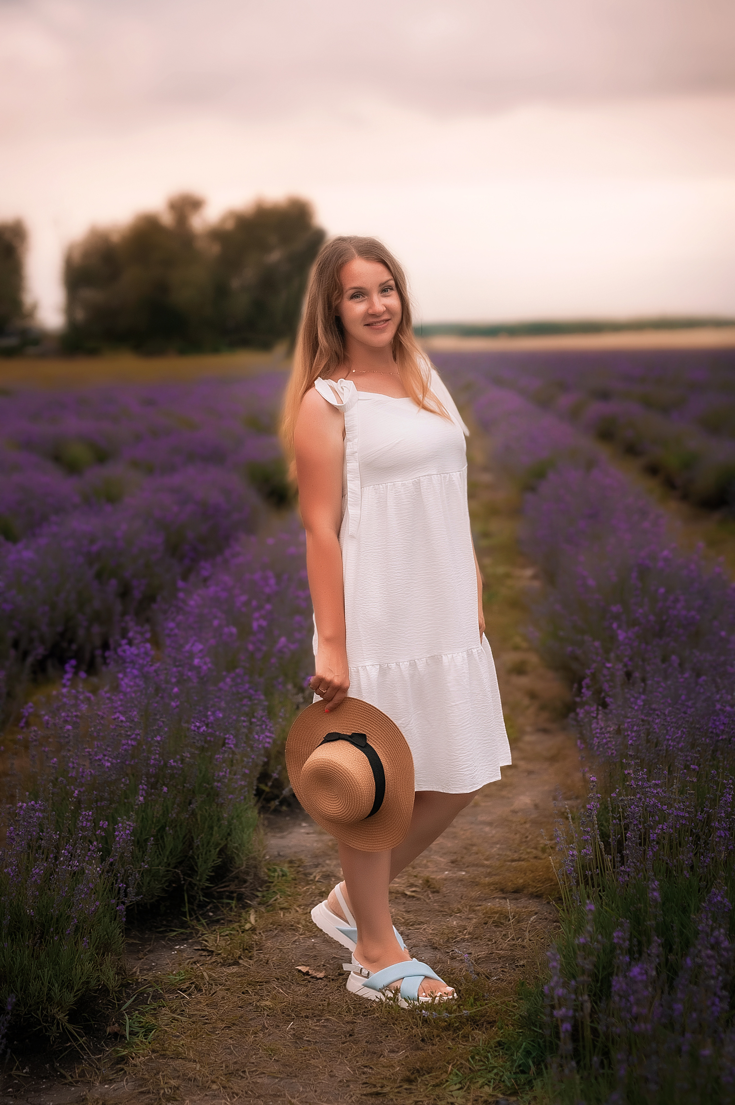 Семейная фотосессия в лавандовом поле. Семейный, детский фотограф в Воронеже Анна Никитина