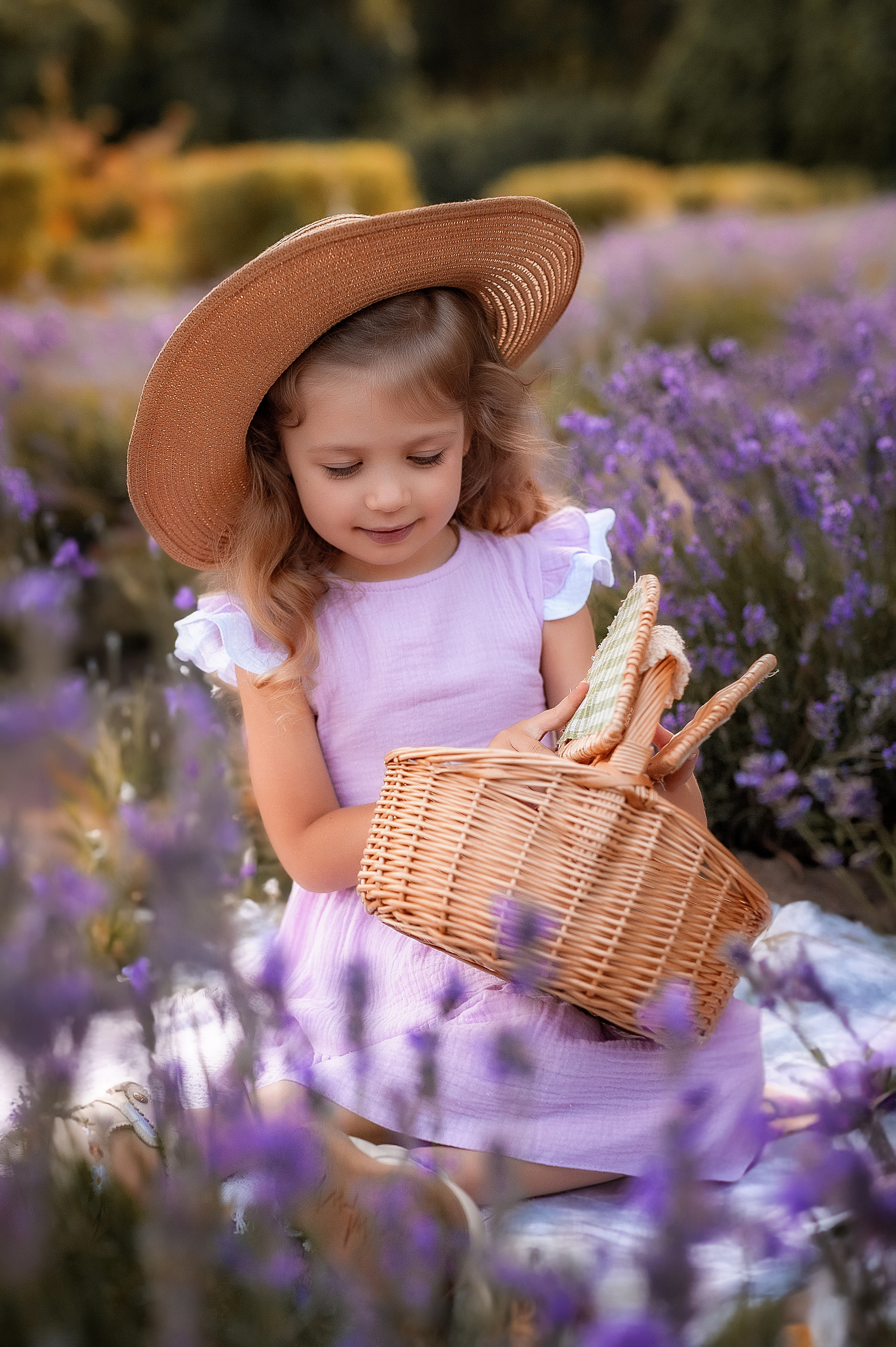 Лавандовое поле. Семейный, детский фотограф в Воронеже Анна Никитина