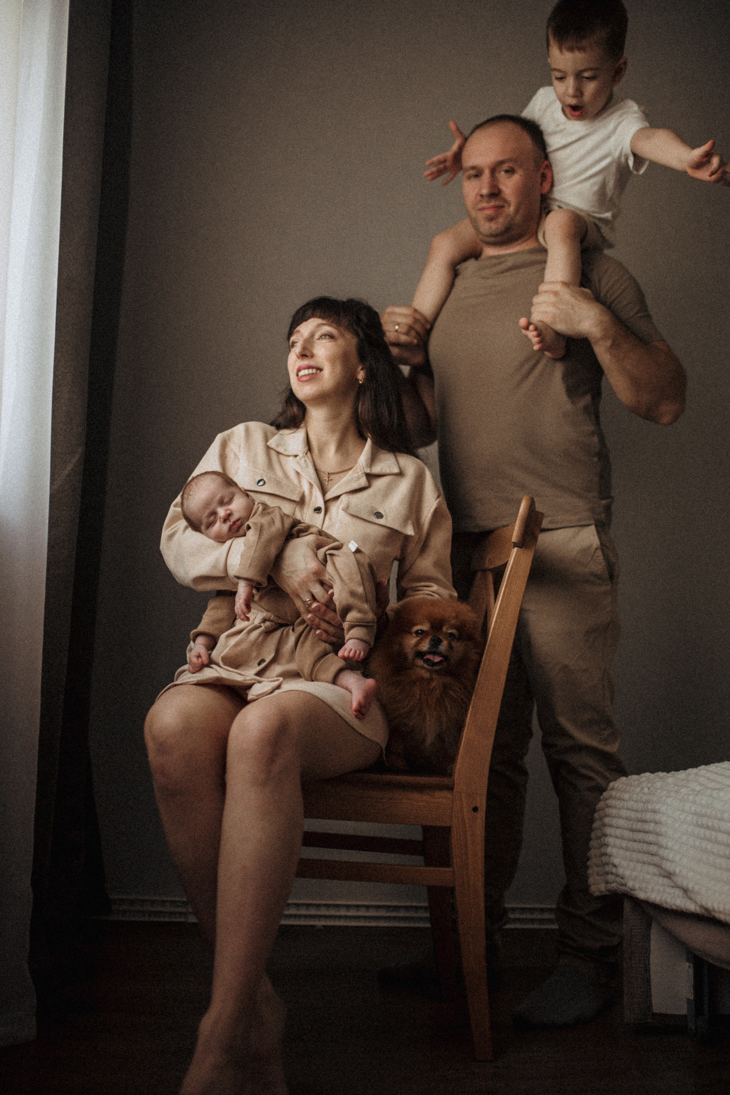 Мишенька 1 месяц. Семейный и Свадебный фотограф в Санкт-Петербурге Плохая Екатерина