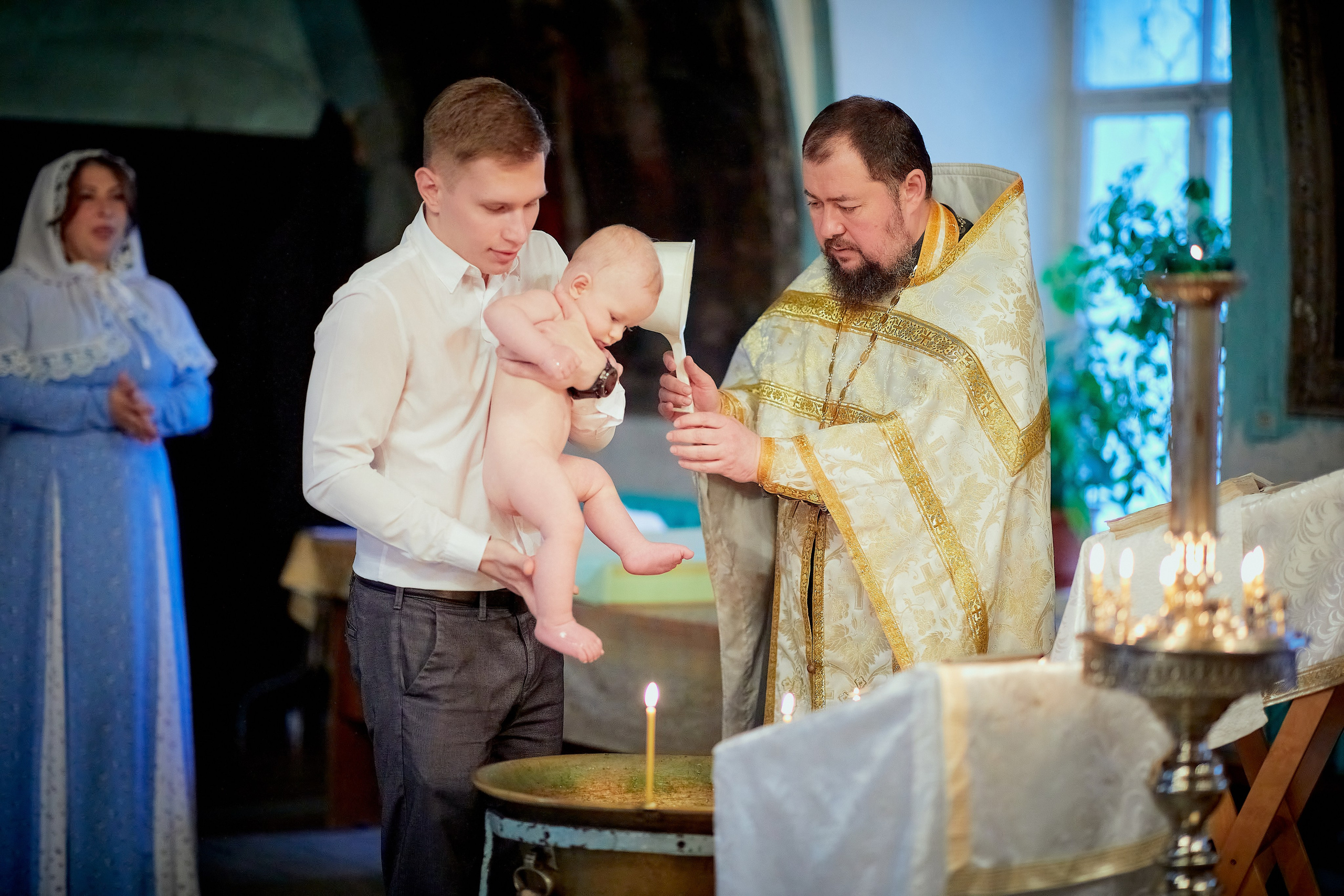 Крещение Егорушки. Семейный и детский фотограф в Ярославле Юлия Галашина