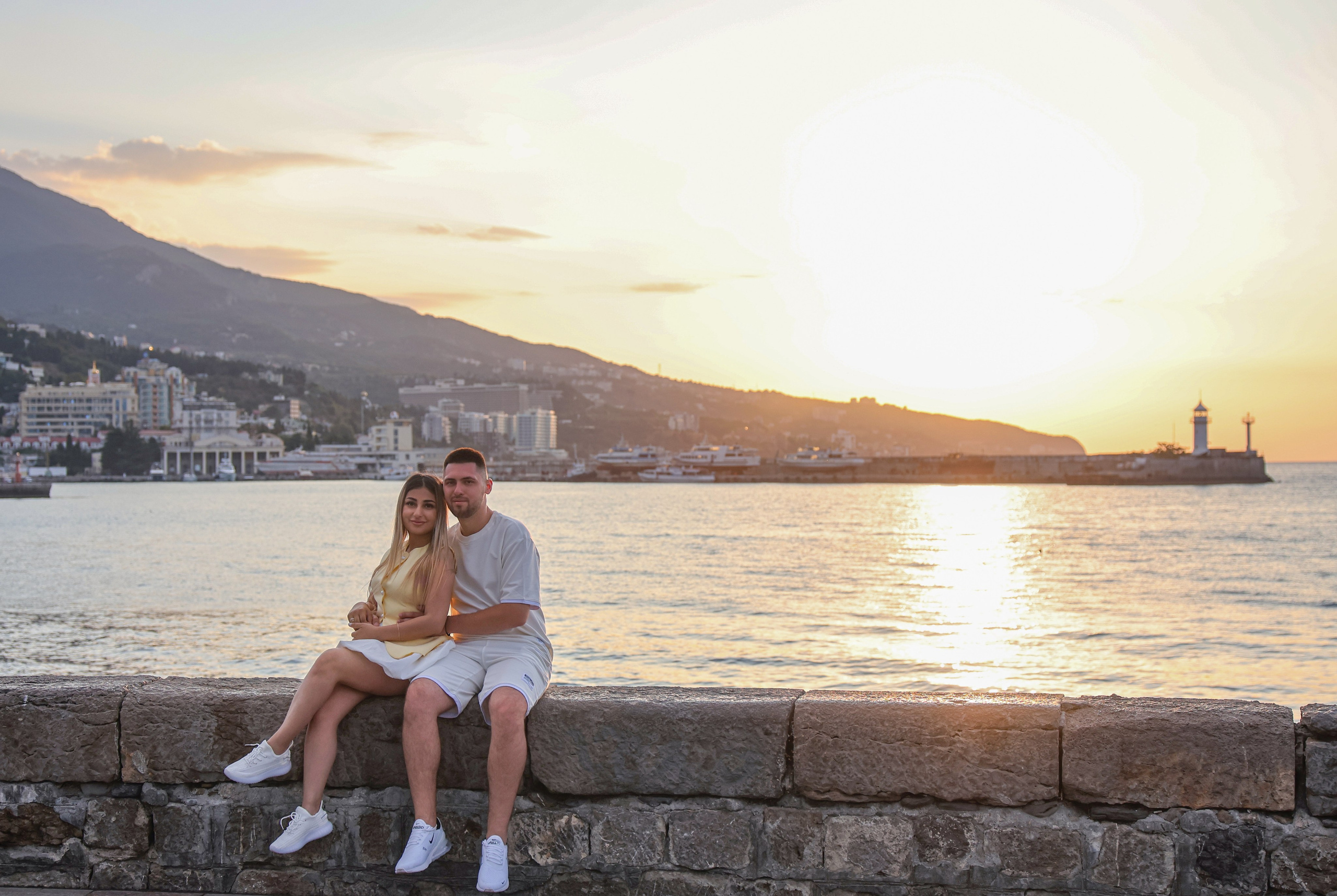 Набережная Ялты. Фотограф в Ялте