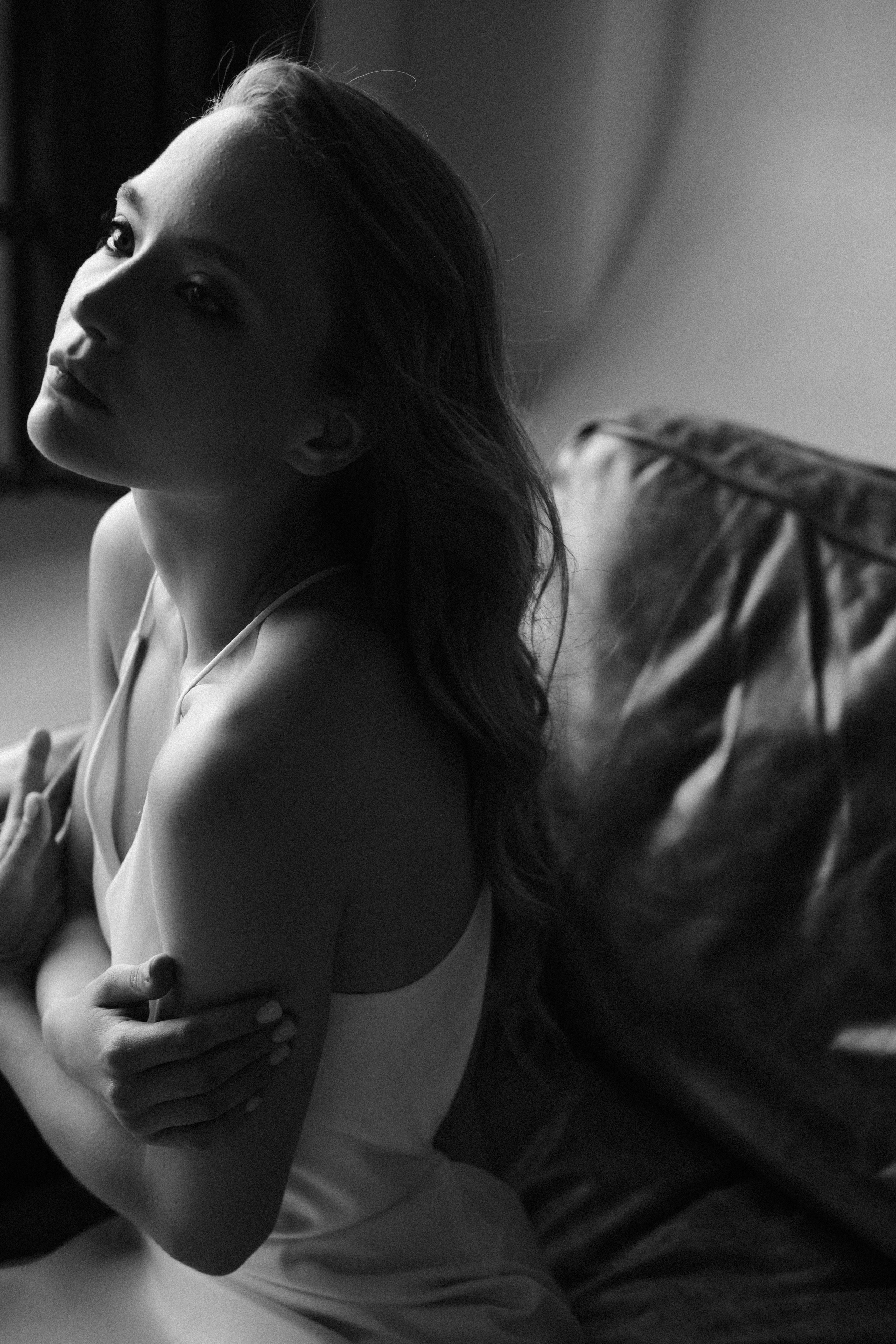 Чувственный женский портрет | будуар. Фотограф Бурнашкина Натали Москва