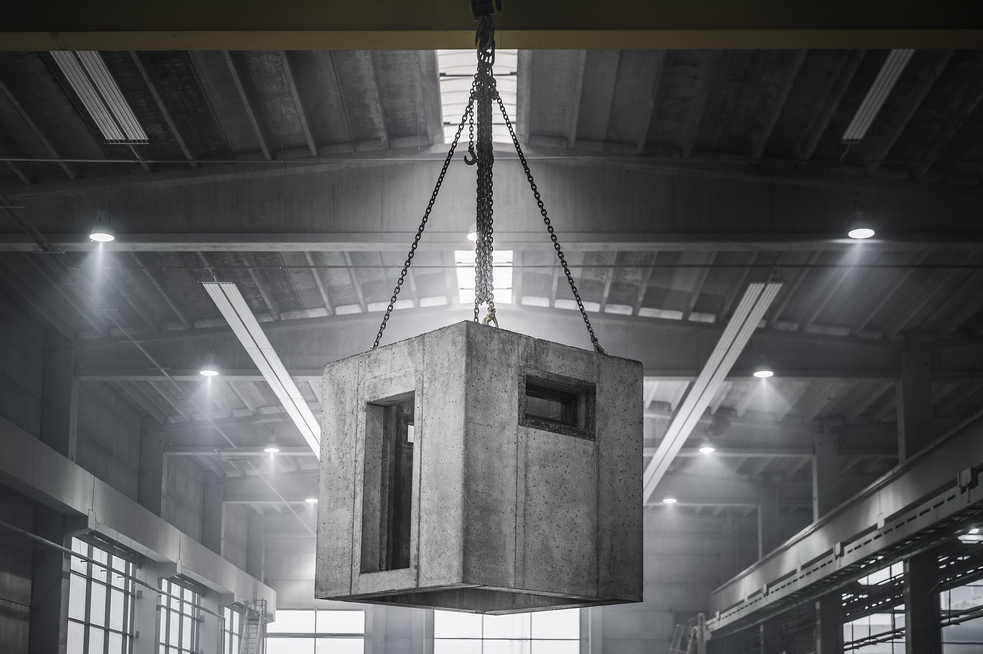 Производства защитный дотов на заводе Мажино. 