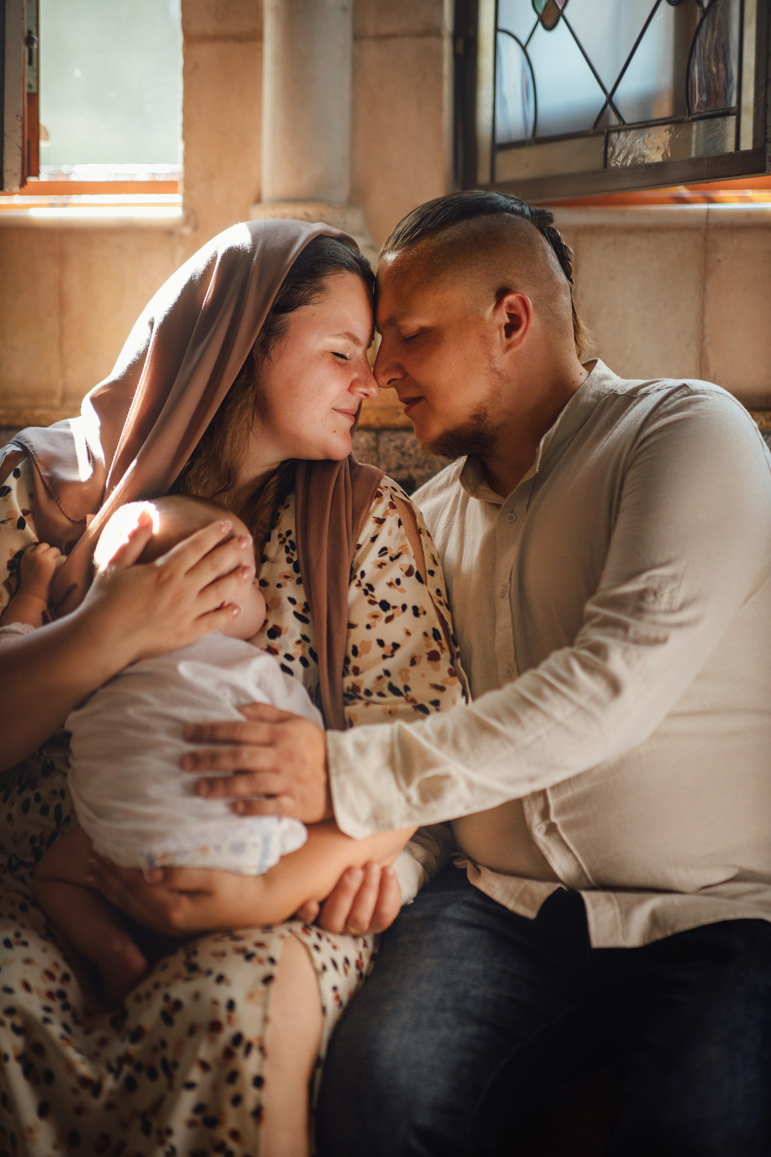 Крещение Егора (Георгия) Державный храм, св. Елисаветенского монастыря, Новинки, август 2024