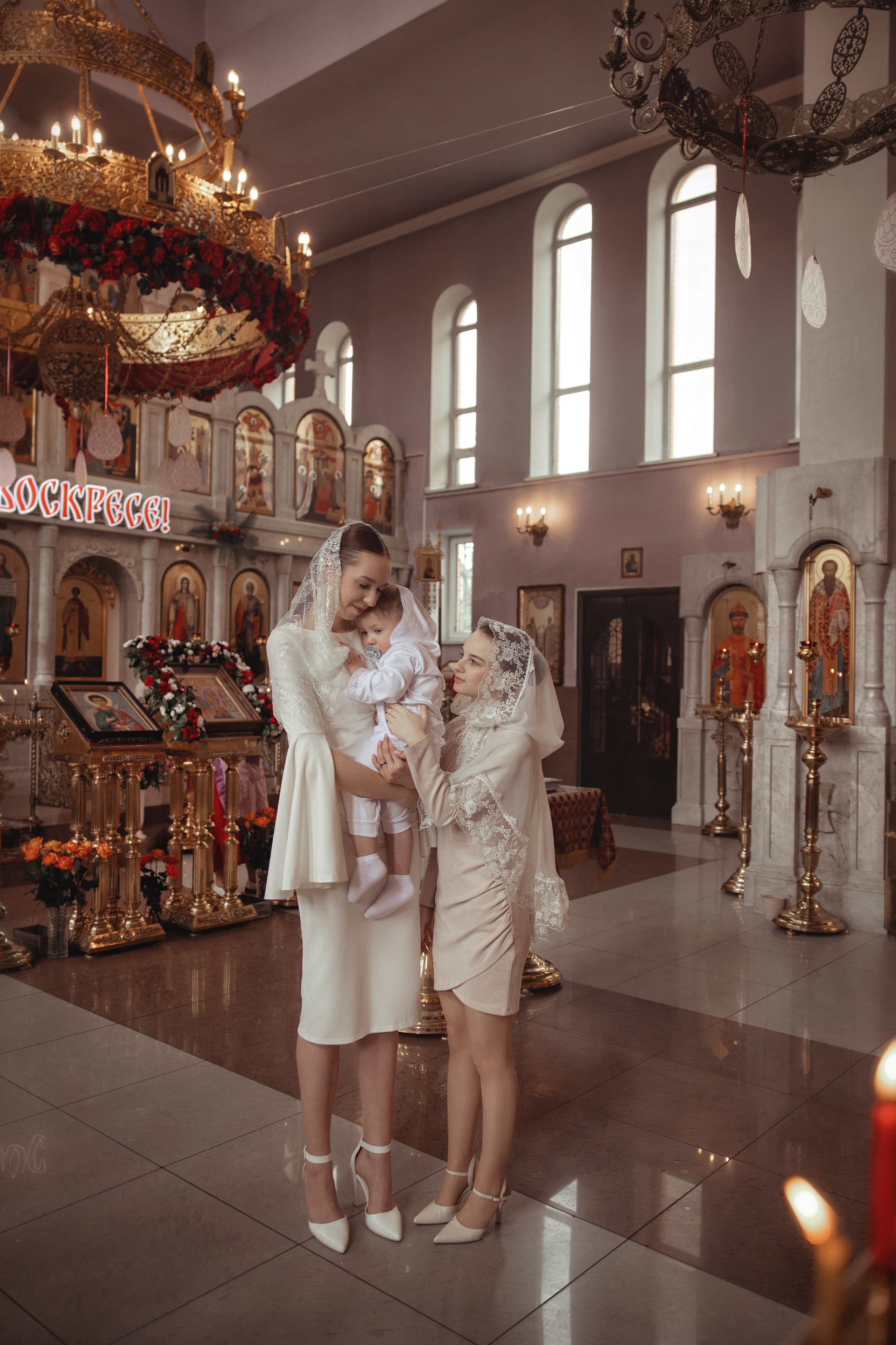 Таинство Крещения Льва. Храм Архангела Михаила г. Краснодар. Фотограф на Крещение и Венчание Краснодарский край — Гранкина Юлия