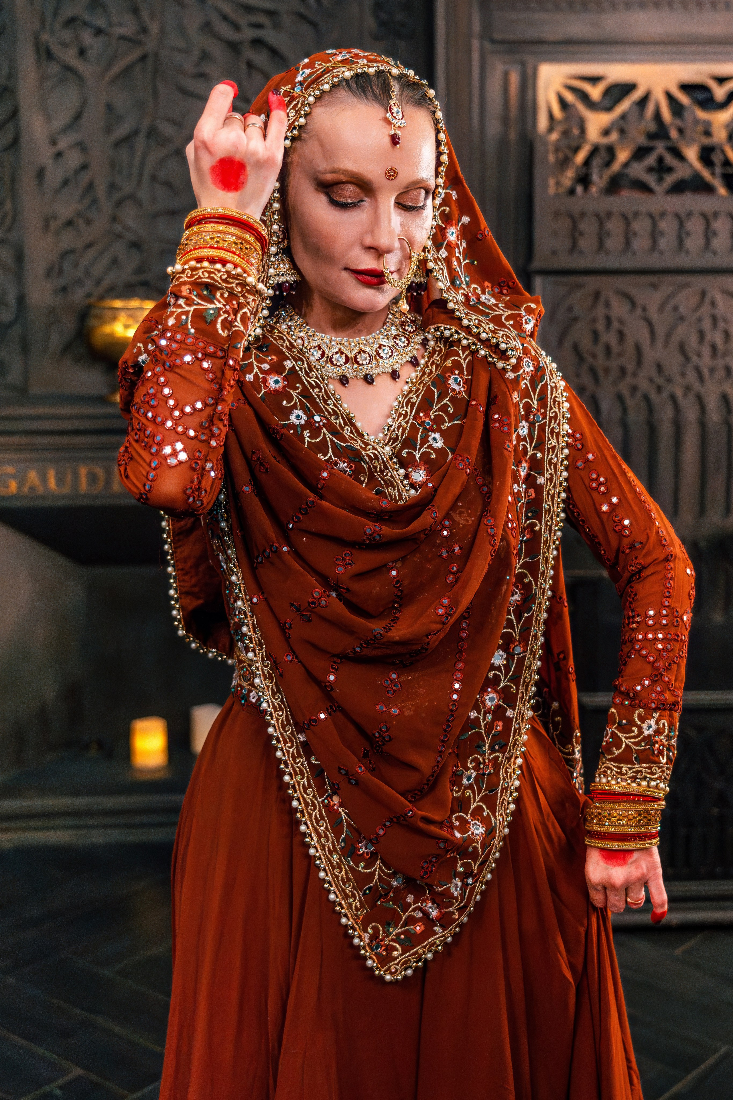 Съемка в Индийском стиле. Легкая фотография