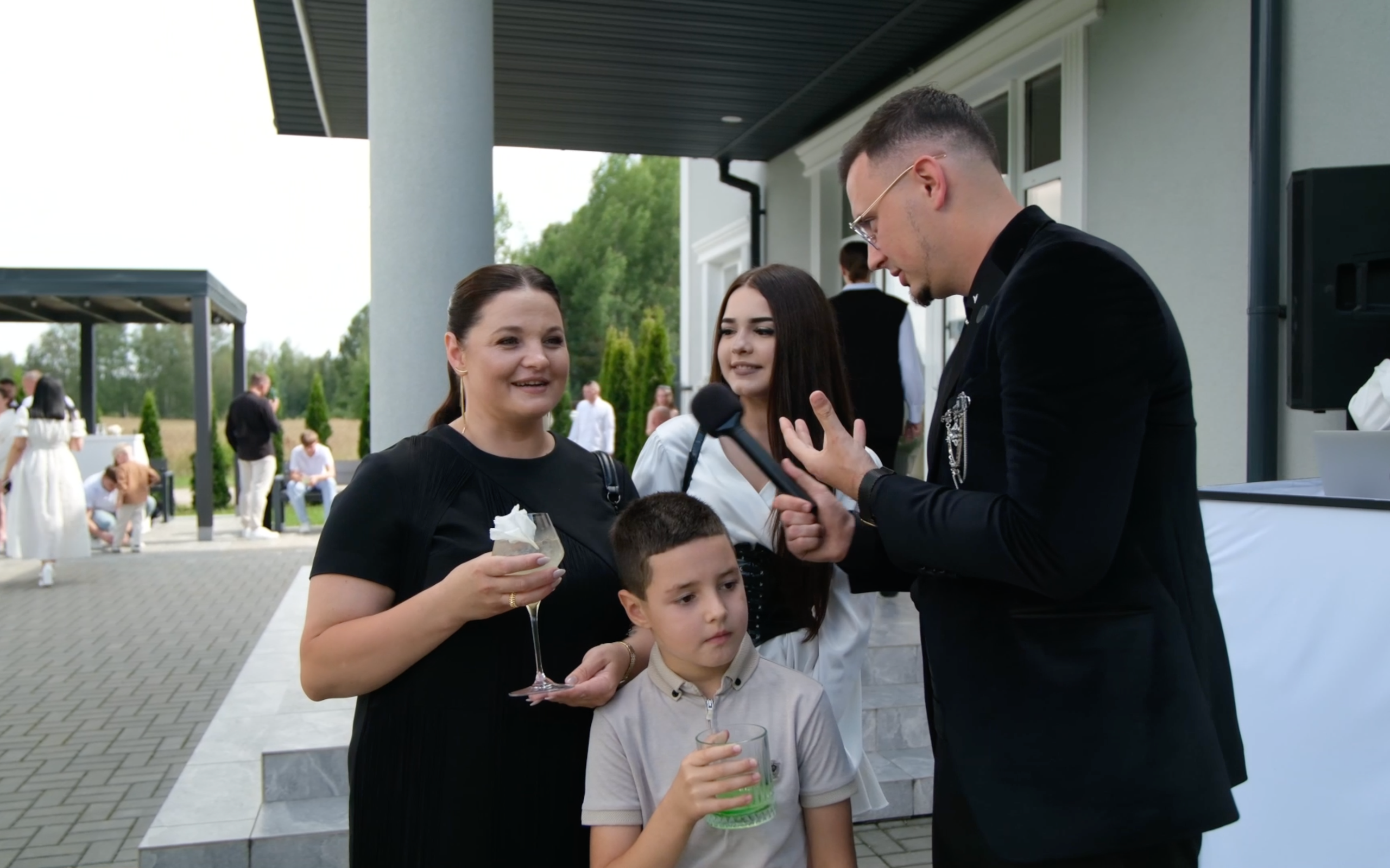 Свадебное SDE интервью в Вилла Софи. Репортажный видеограф Илья Сухоносиик