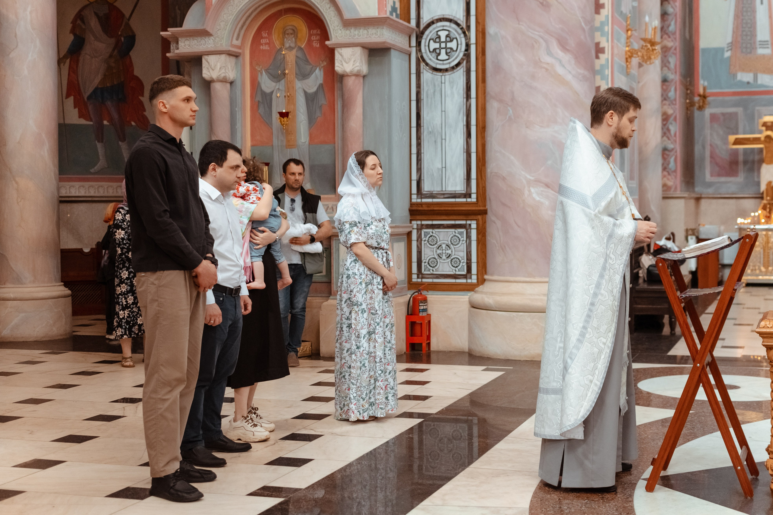 Крещение. Семейный фотограф в Самаре Катерина Гущина