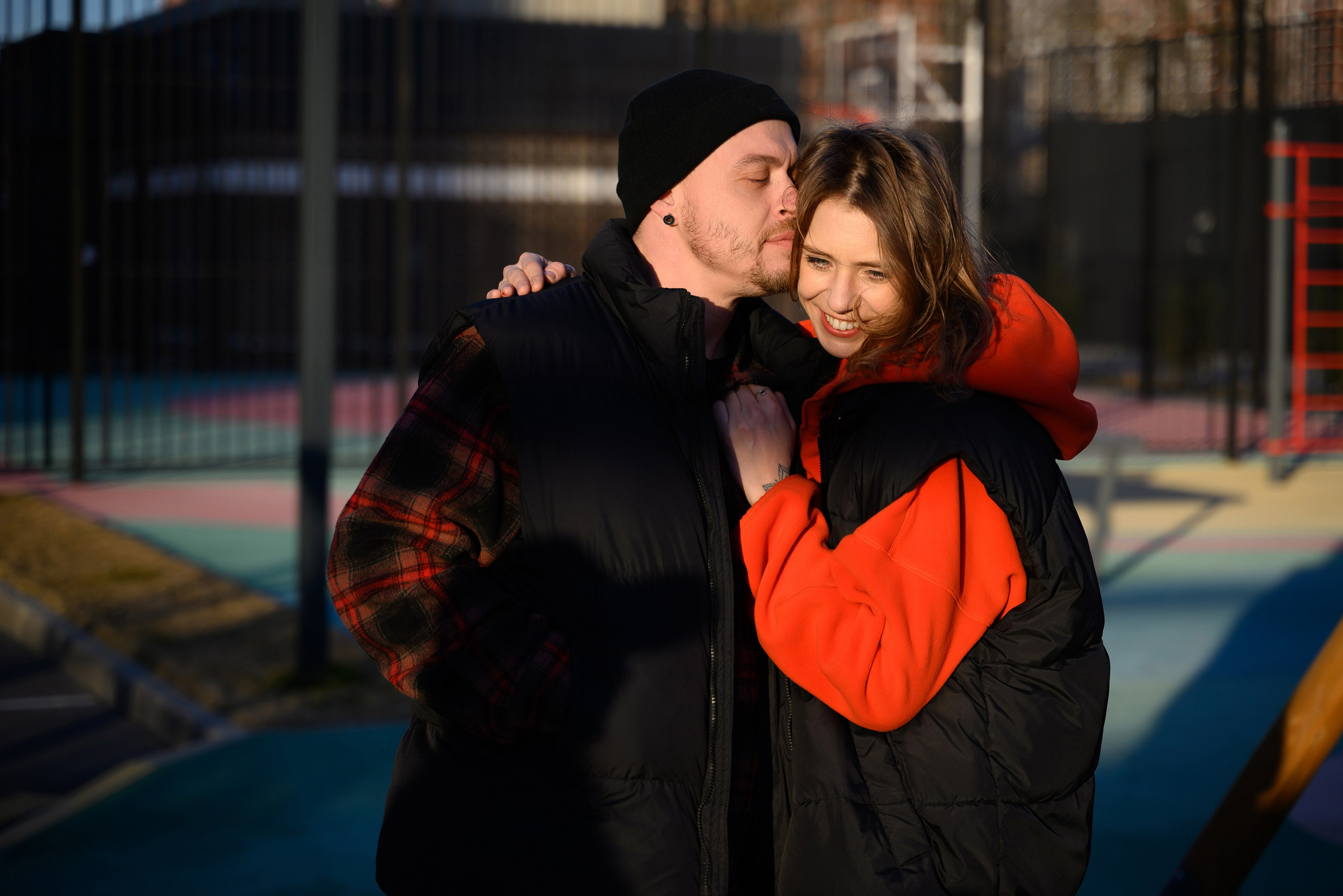 Фотография влюбленной семейной пары в Краснодаре.