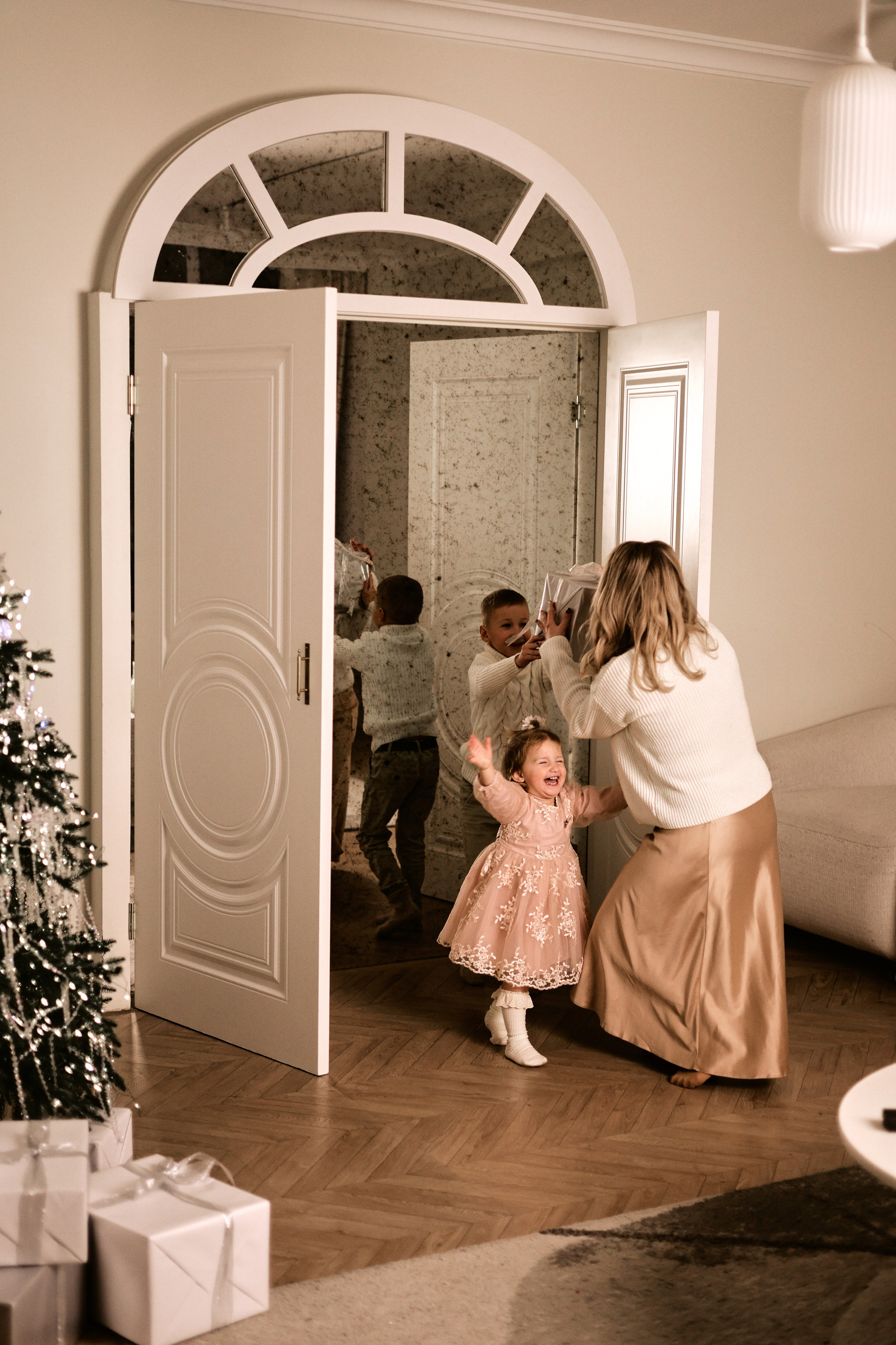 Елена и детки. Фотограф Москва