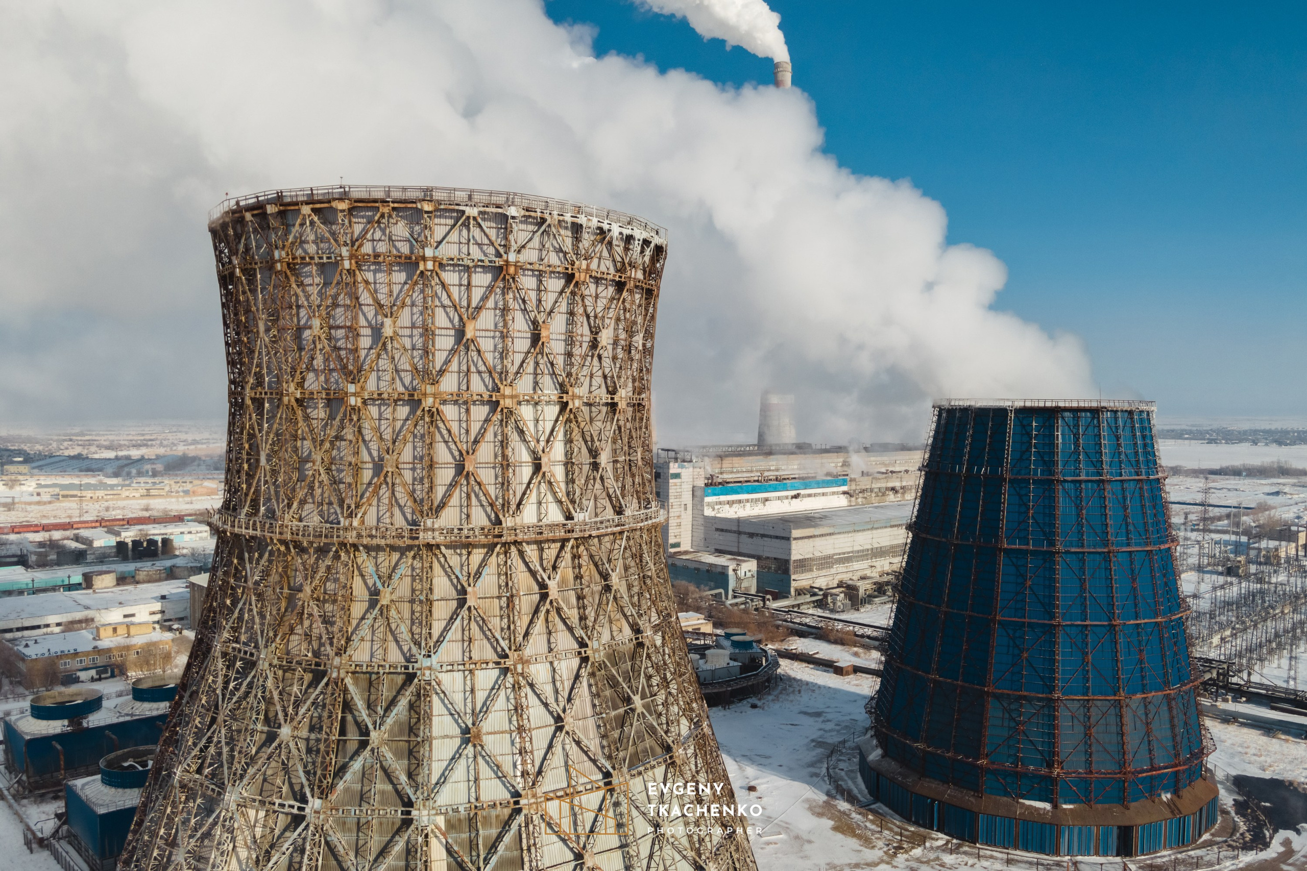 Карагандинская ТЭЦ-3. Архитектурный и интерьерный фотограф в Казахстане