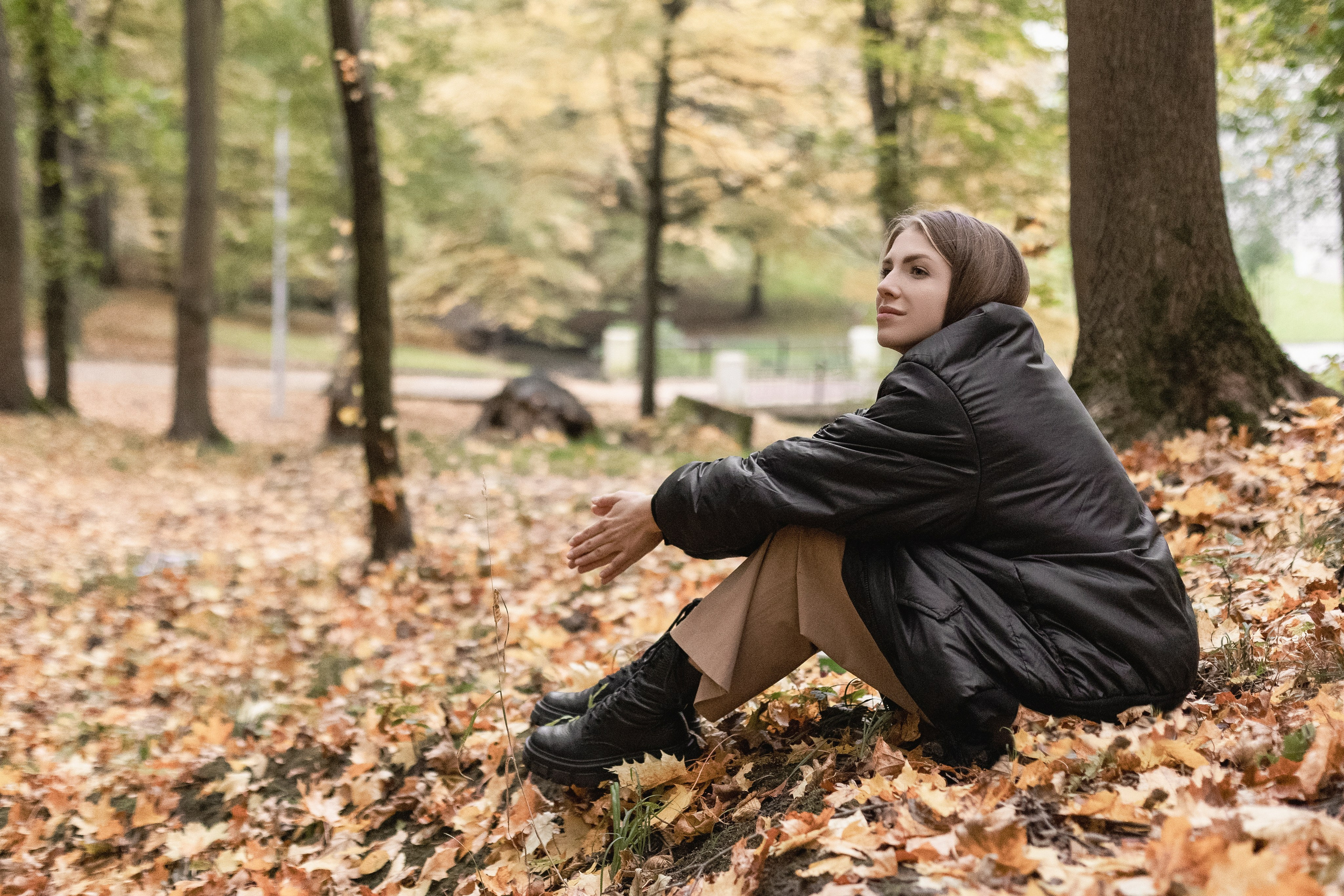 Парк центральный. Портретный фотограф в Калининграде Алеся Раух