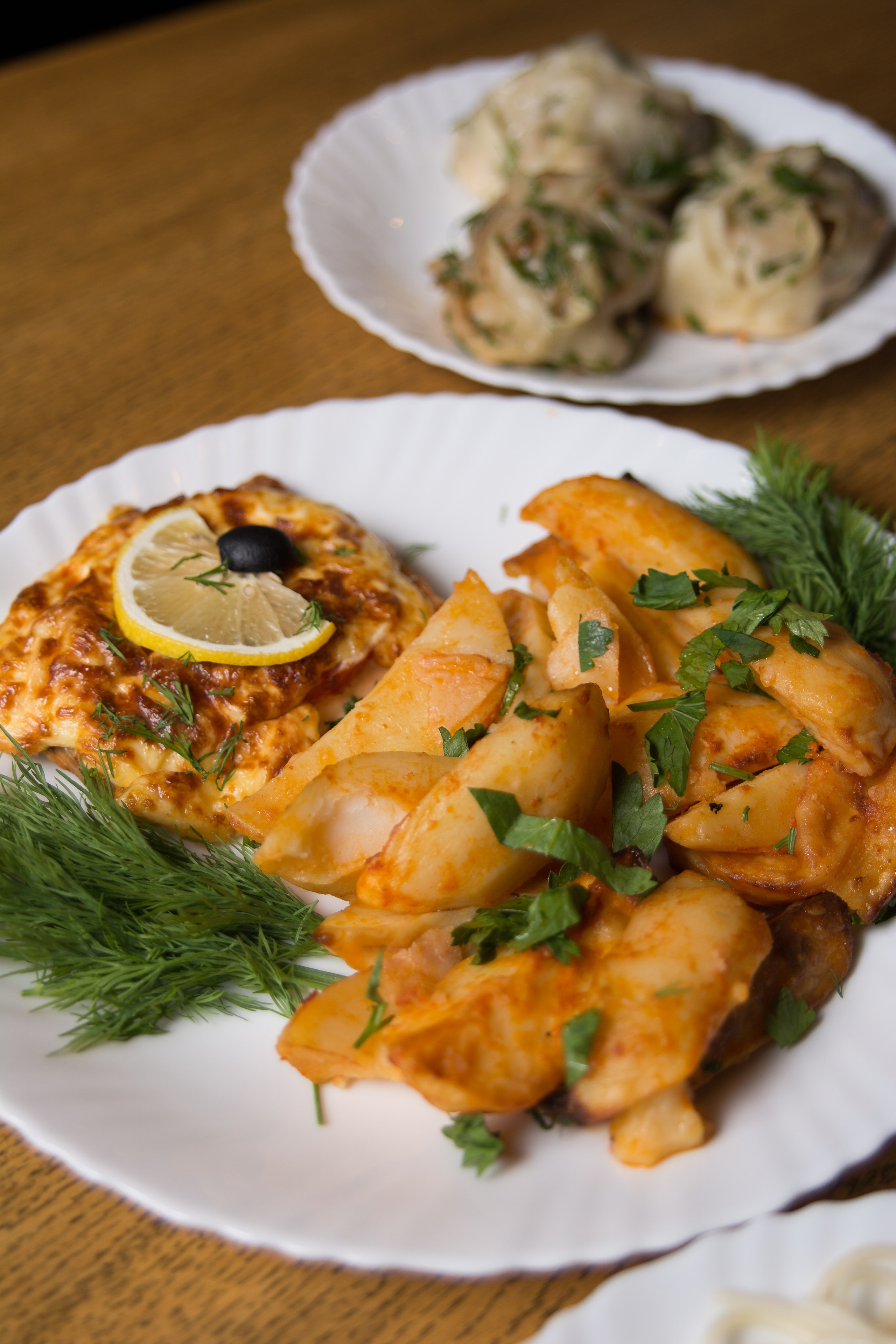 food фотограф Тимур Хабибуллин Уфа - жаренная картошка с куриной котлетой 