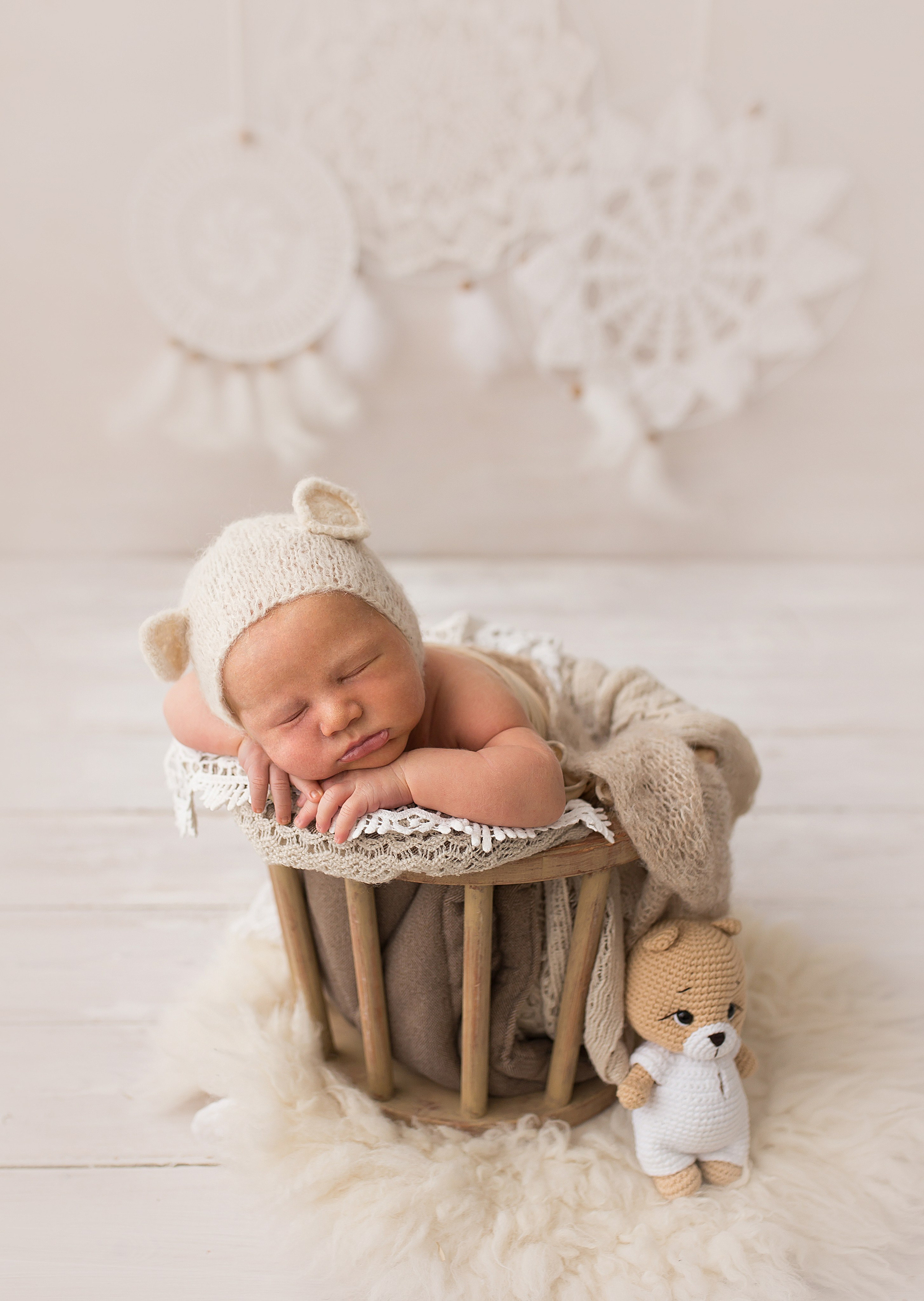 Фотосессия новорождённого. Фотограф новорождённых малышей и детский фотограф В Казани Лана Максим