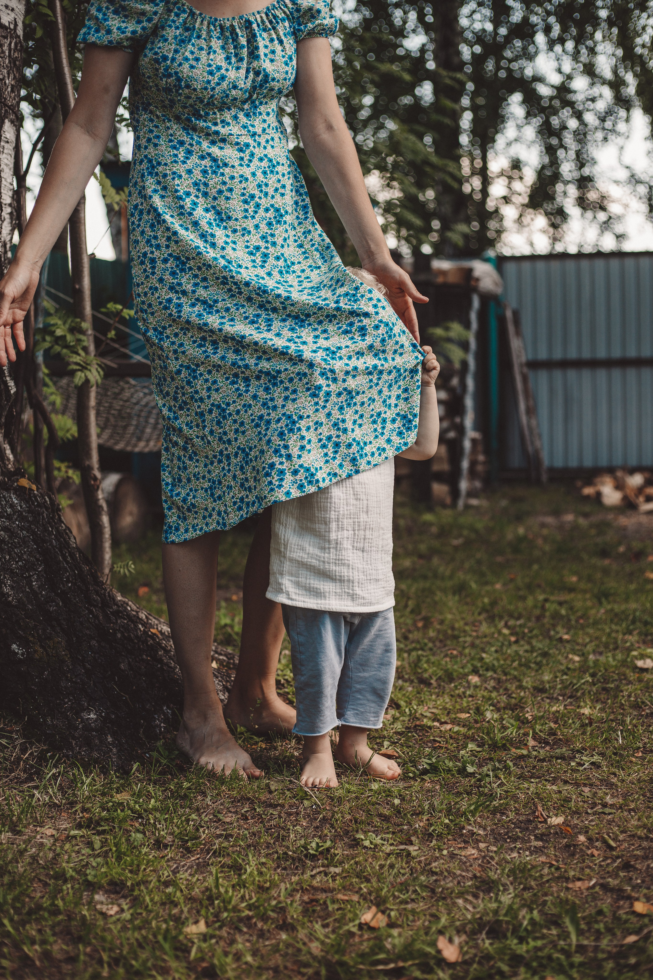Семейная фотосессия - Люба и Платон: дачное детство. Семейный и женский фотограф Кемерово Мария Степ