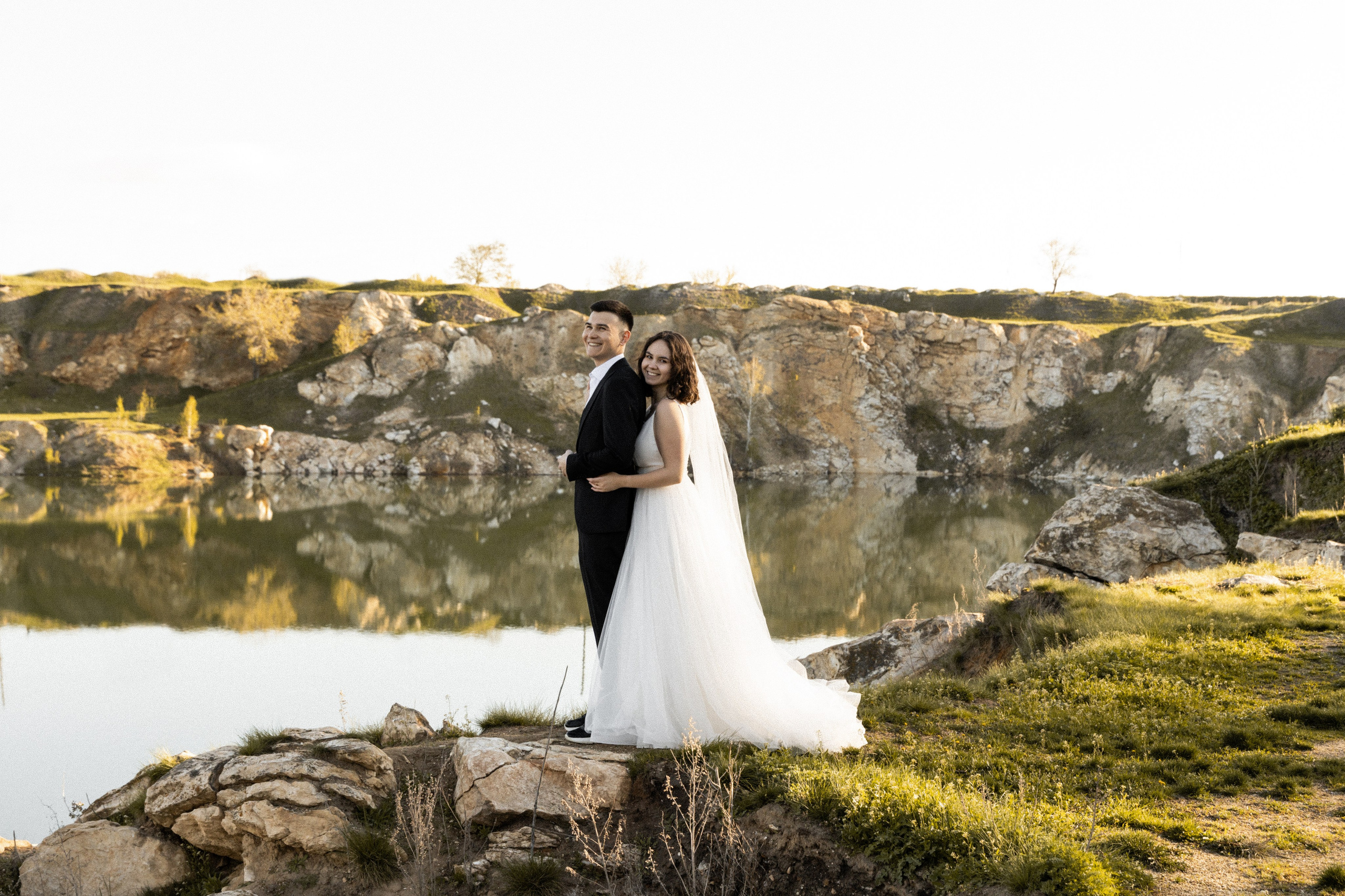Съемка на карьере|Ильяс и Екатерина. Свадебный фотограф Челябинск Зиненко Виктория
