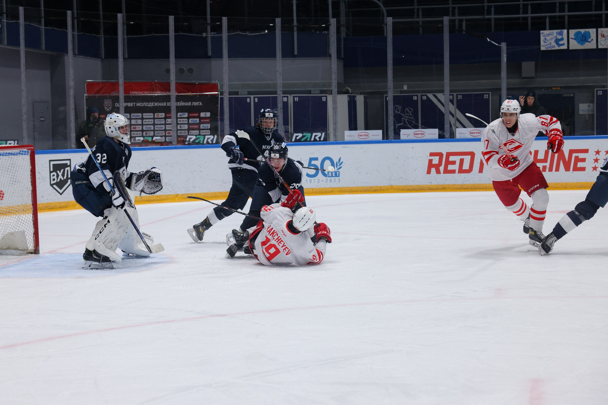 МХК Динамо — МХК Спартак. Фотограф Александр Заломаев