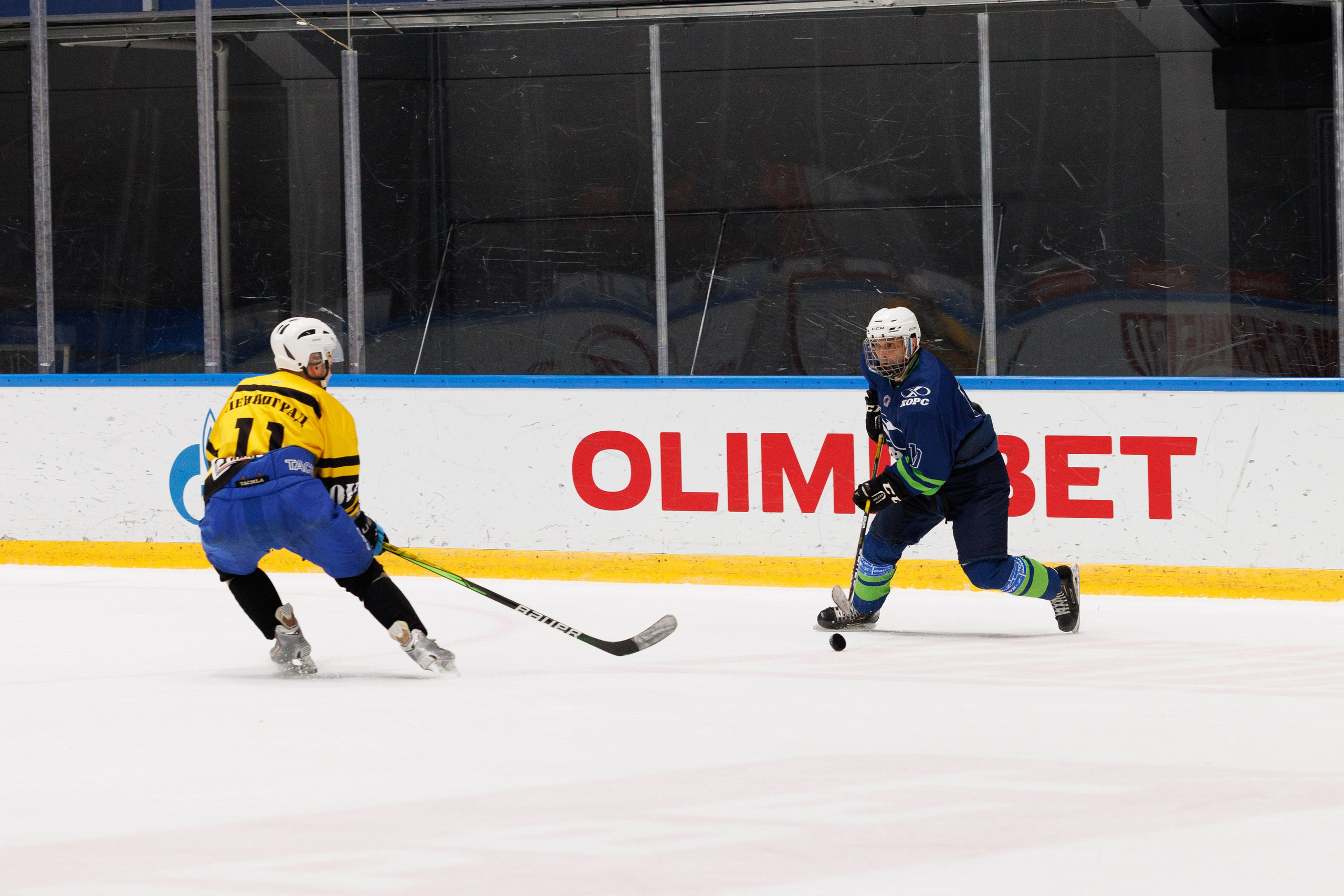 НХЛ (40+) Ижорец — Хорс 3-3. Фотограф Александр Заломаев