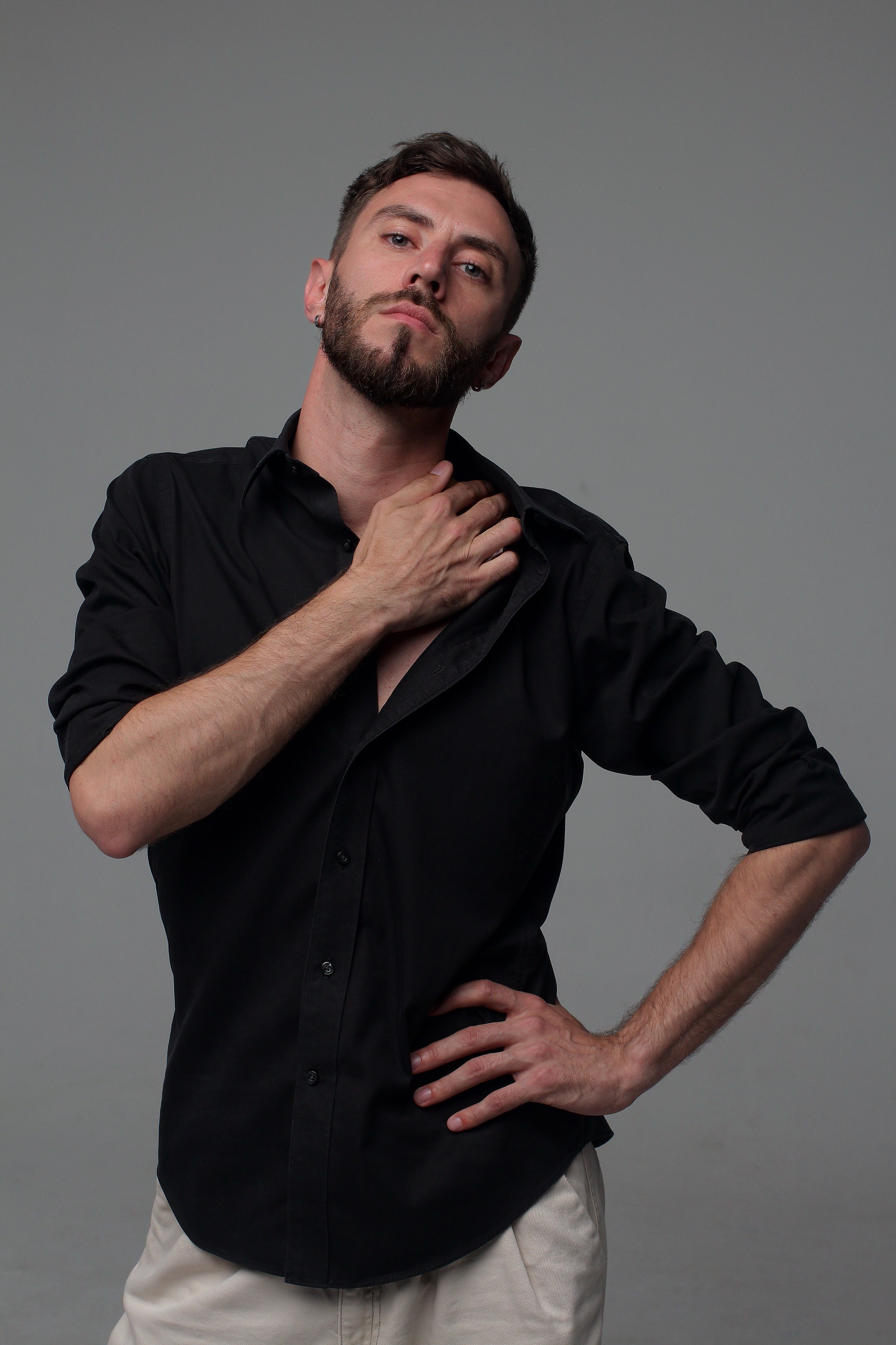 Иван, студия VOGUE. Photography Eva