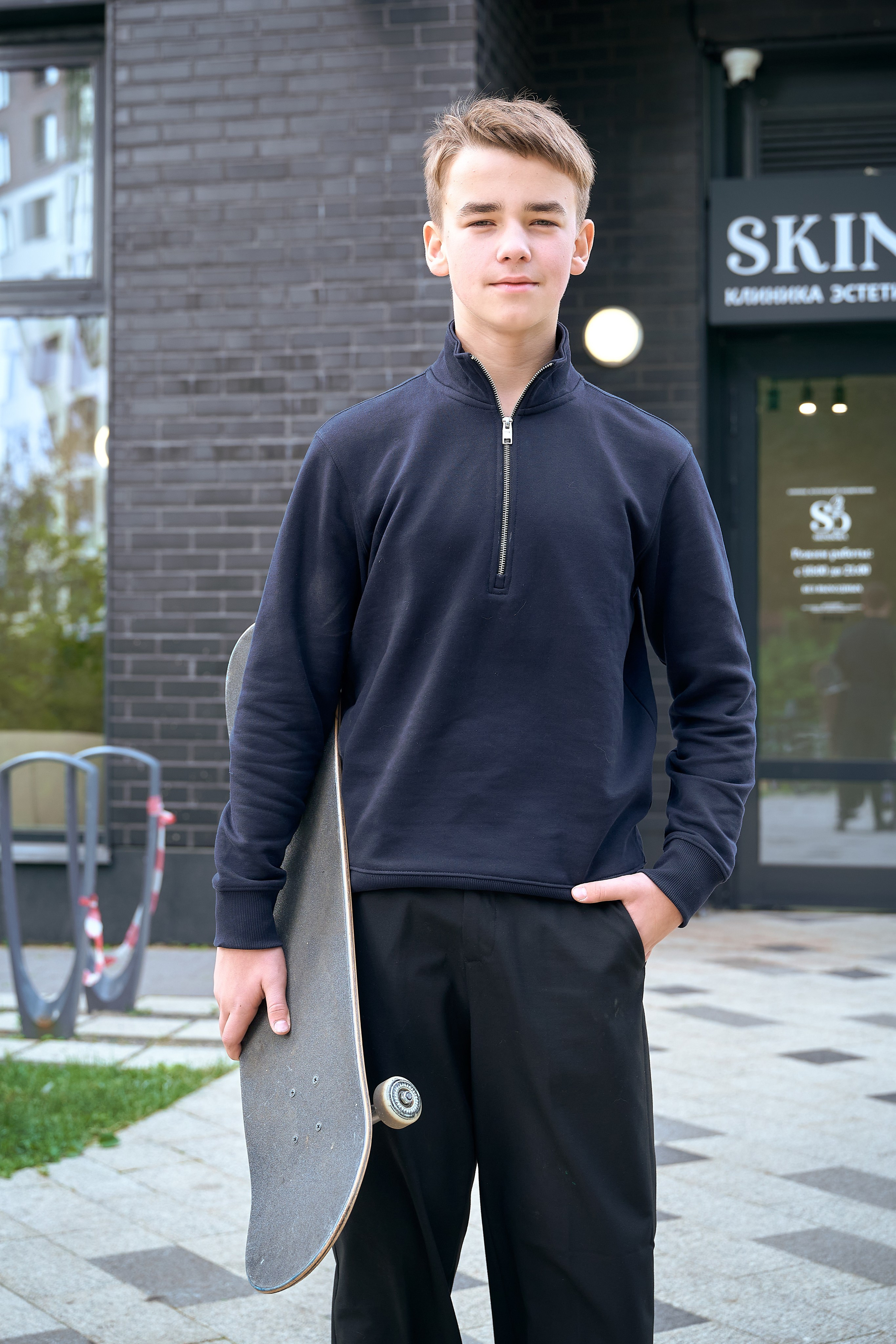 8А в сентябре (Гимназия 13, Одинцово). Школьный и семейный фотограф, Одинцово