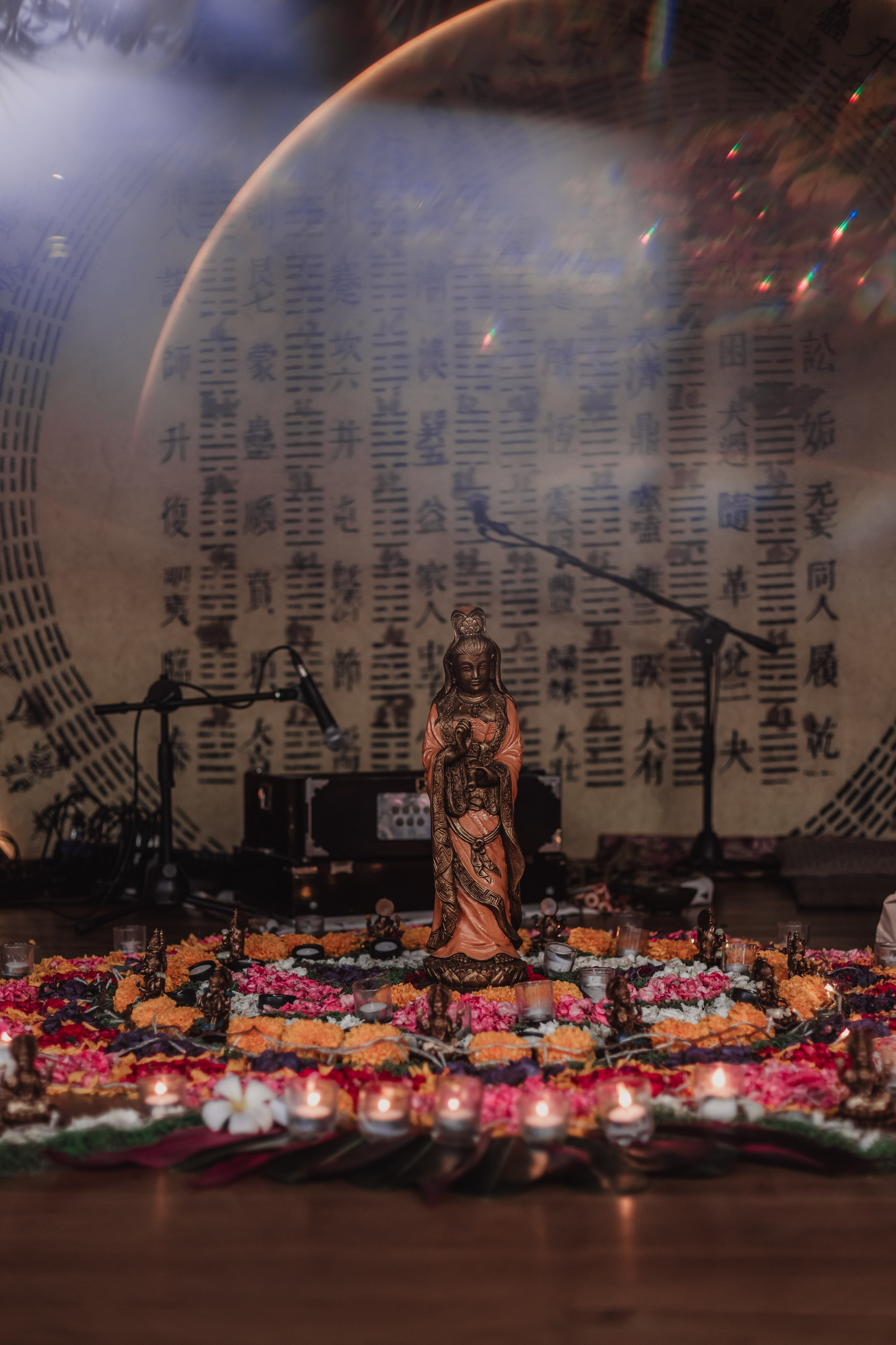 Navaratri w Bhakti Bliss at Dragon tea temple. Мариам Багдасарян