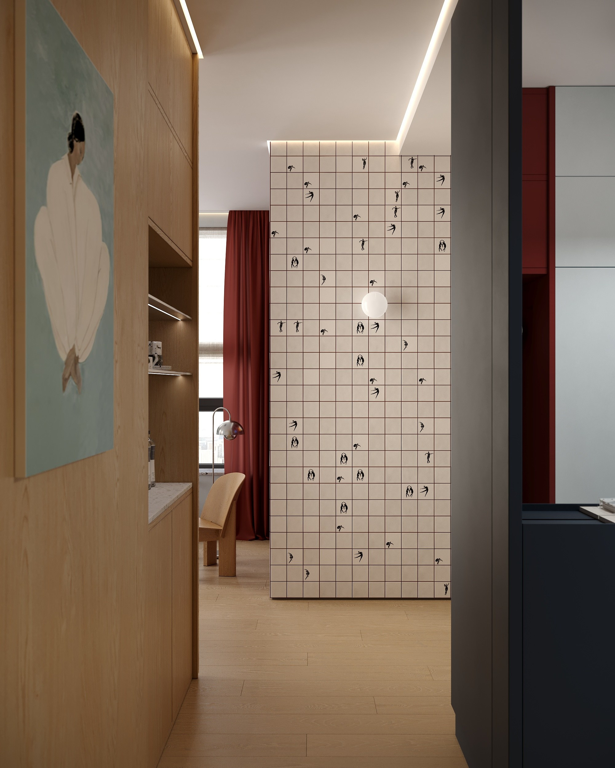 ЖК «Архитектор». 3d визуализатор интерьера Нургалиева Диана