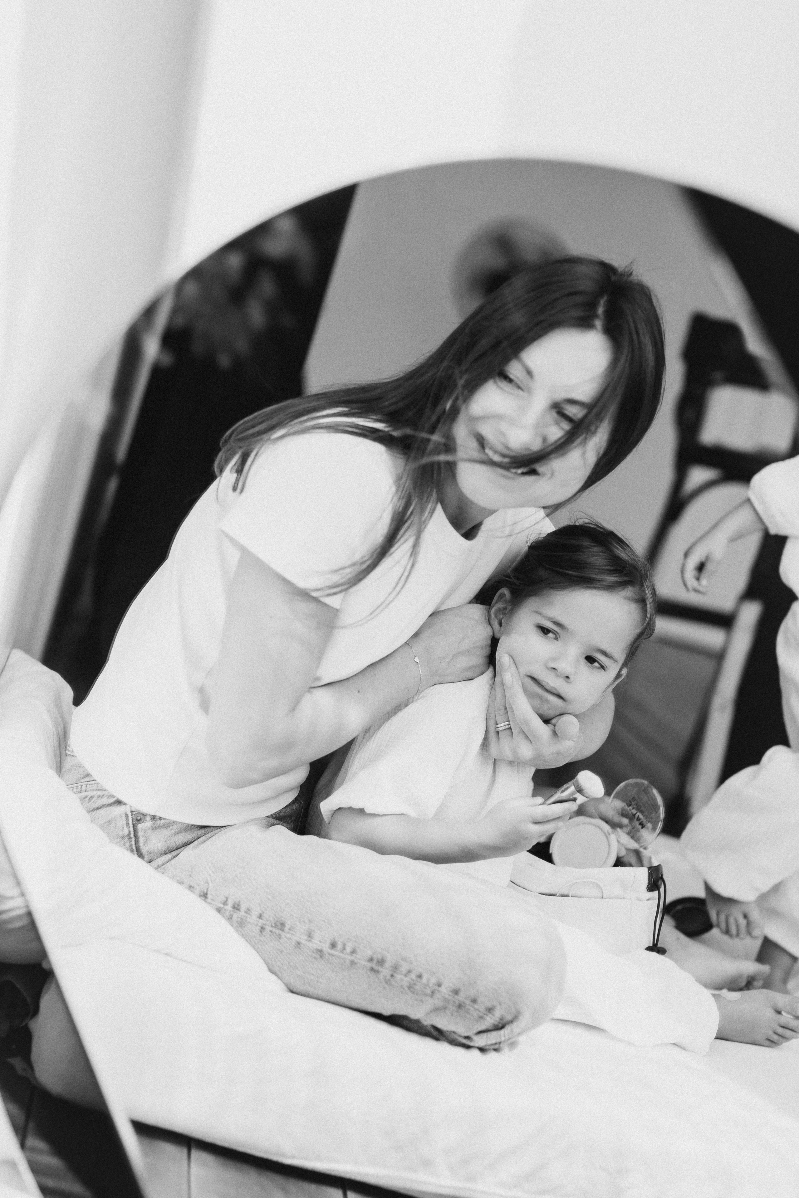 Мама и девочки. Евгения Пелипас