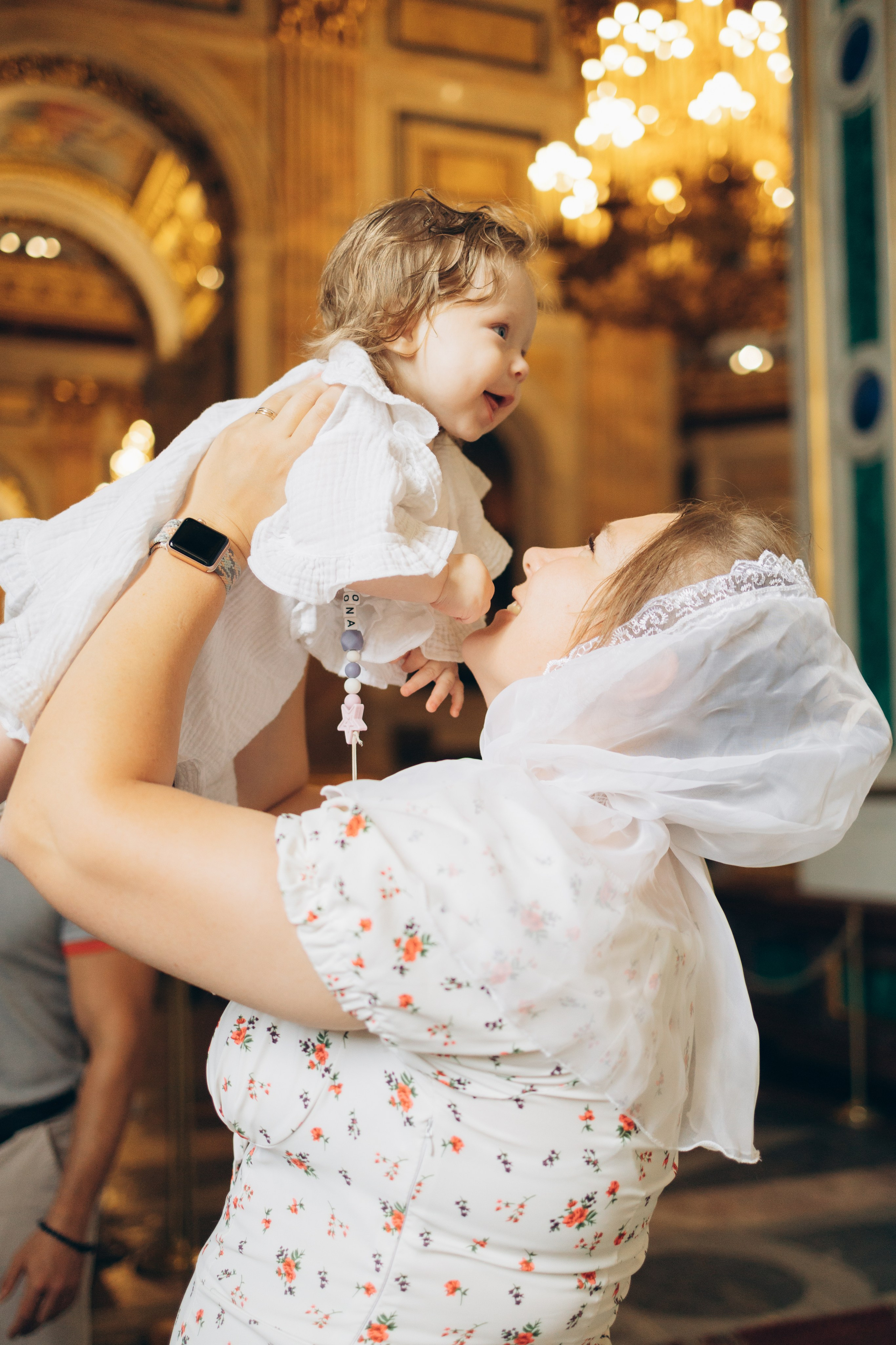 Крещение в Исаакие. Портретный фотограф в Санкт-Петербурге