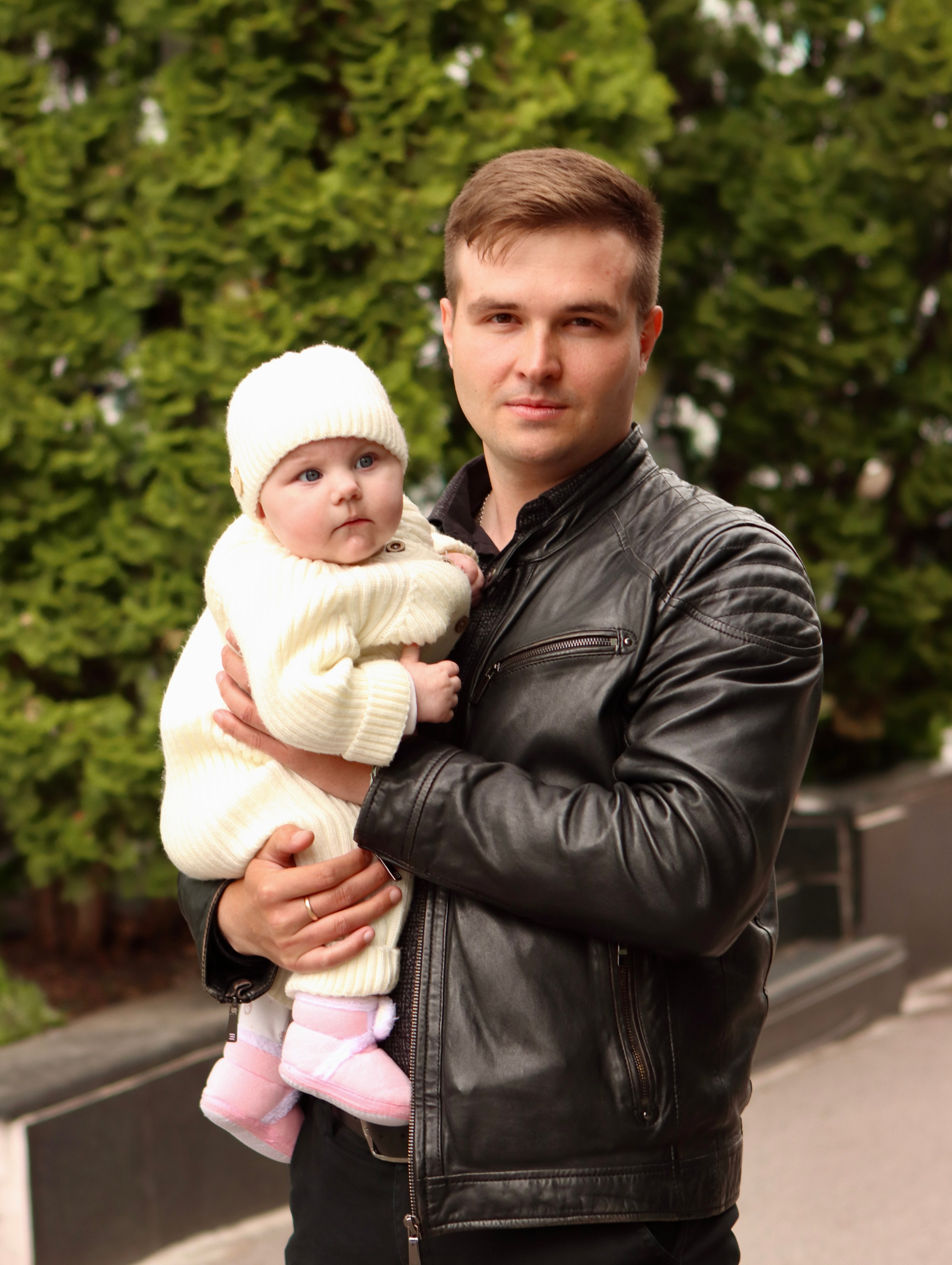 Анастасия и Вадим — крещение Виктории. Фотограф в Курске Смирнов Евгений