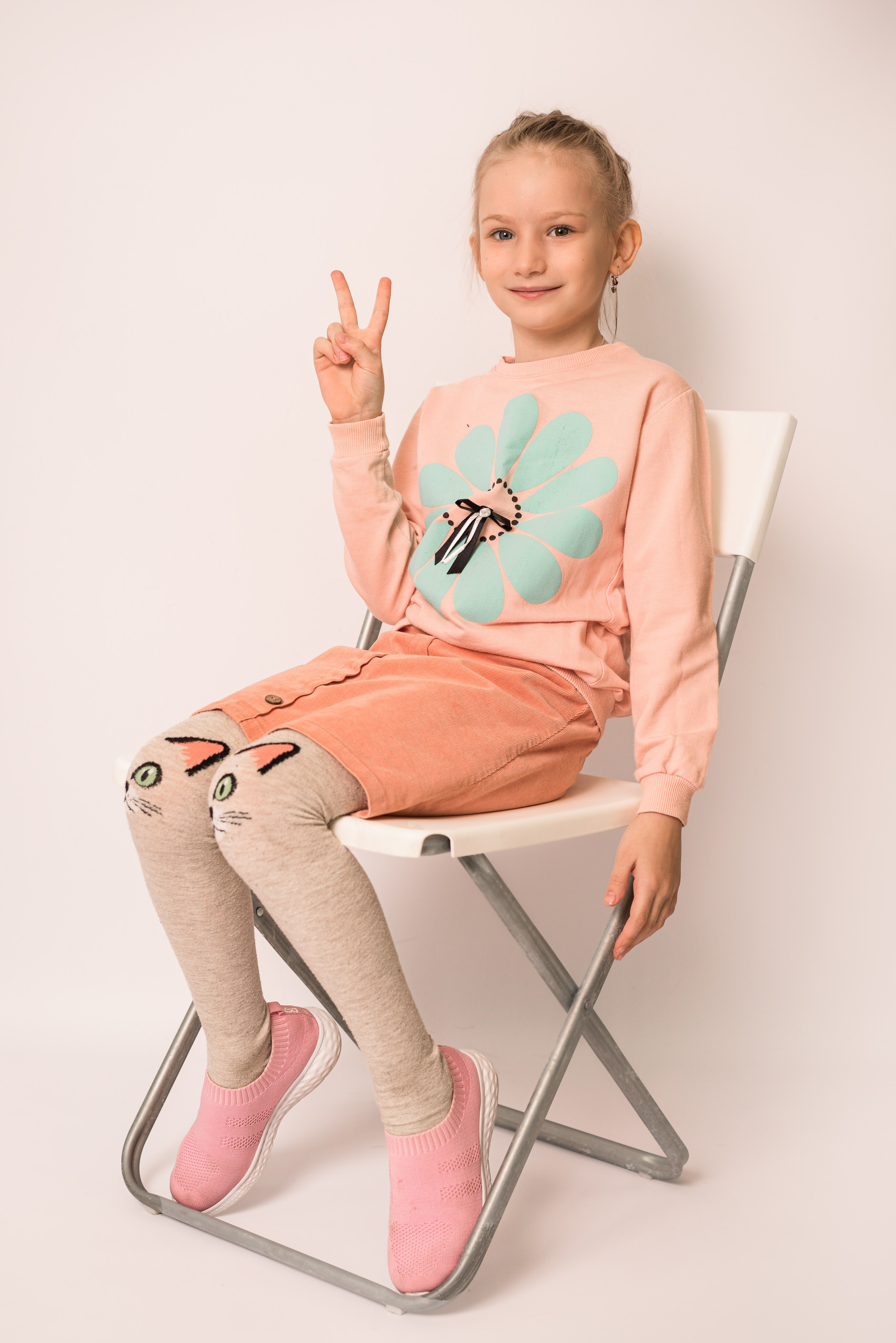 Детский сад, портреты белый фон. Фотограф Шунова Саша