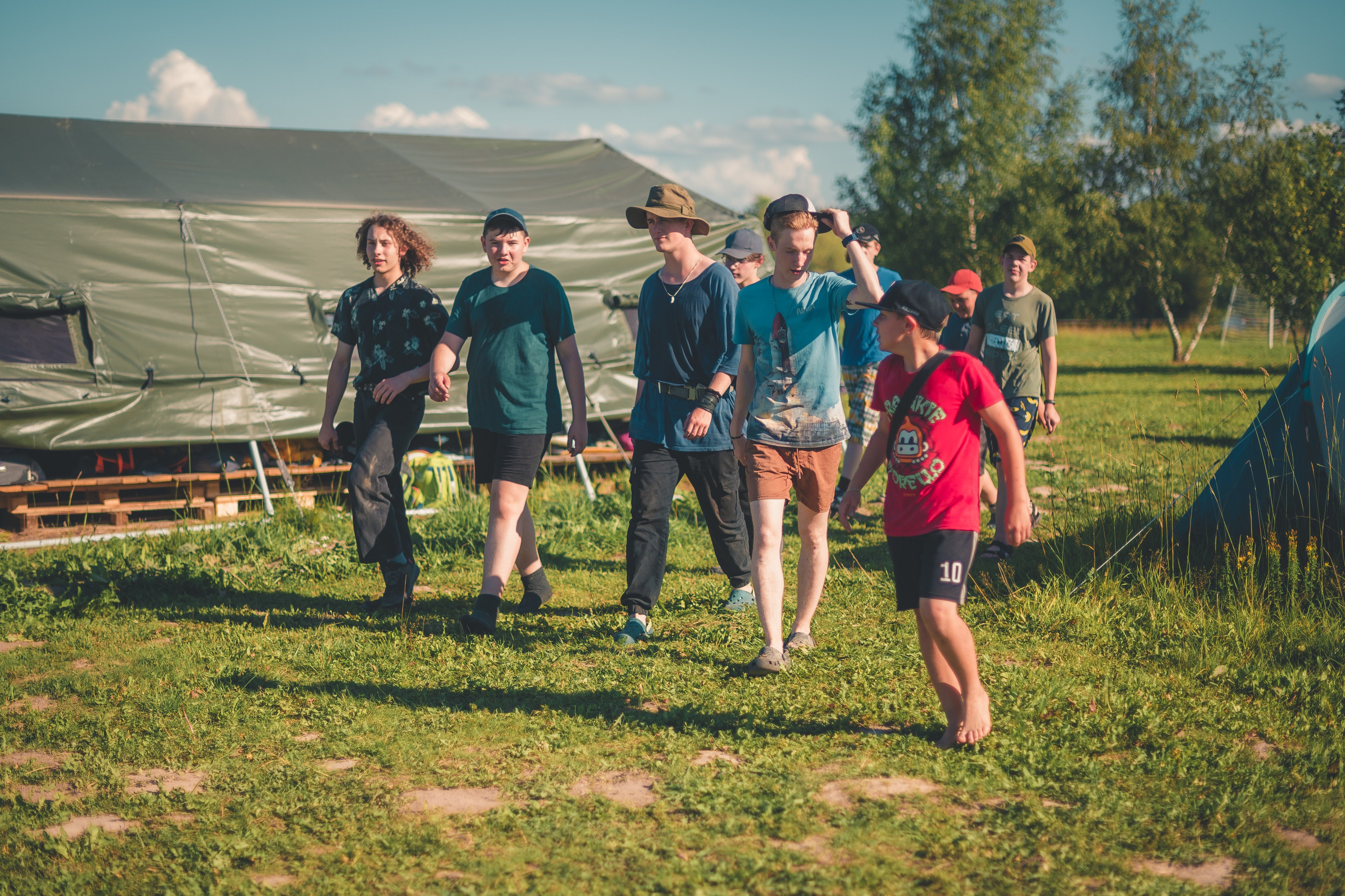 Детский лагерь — 5 смена 2023 год. Иван Кубик — фотограф и видеограф