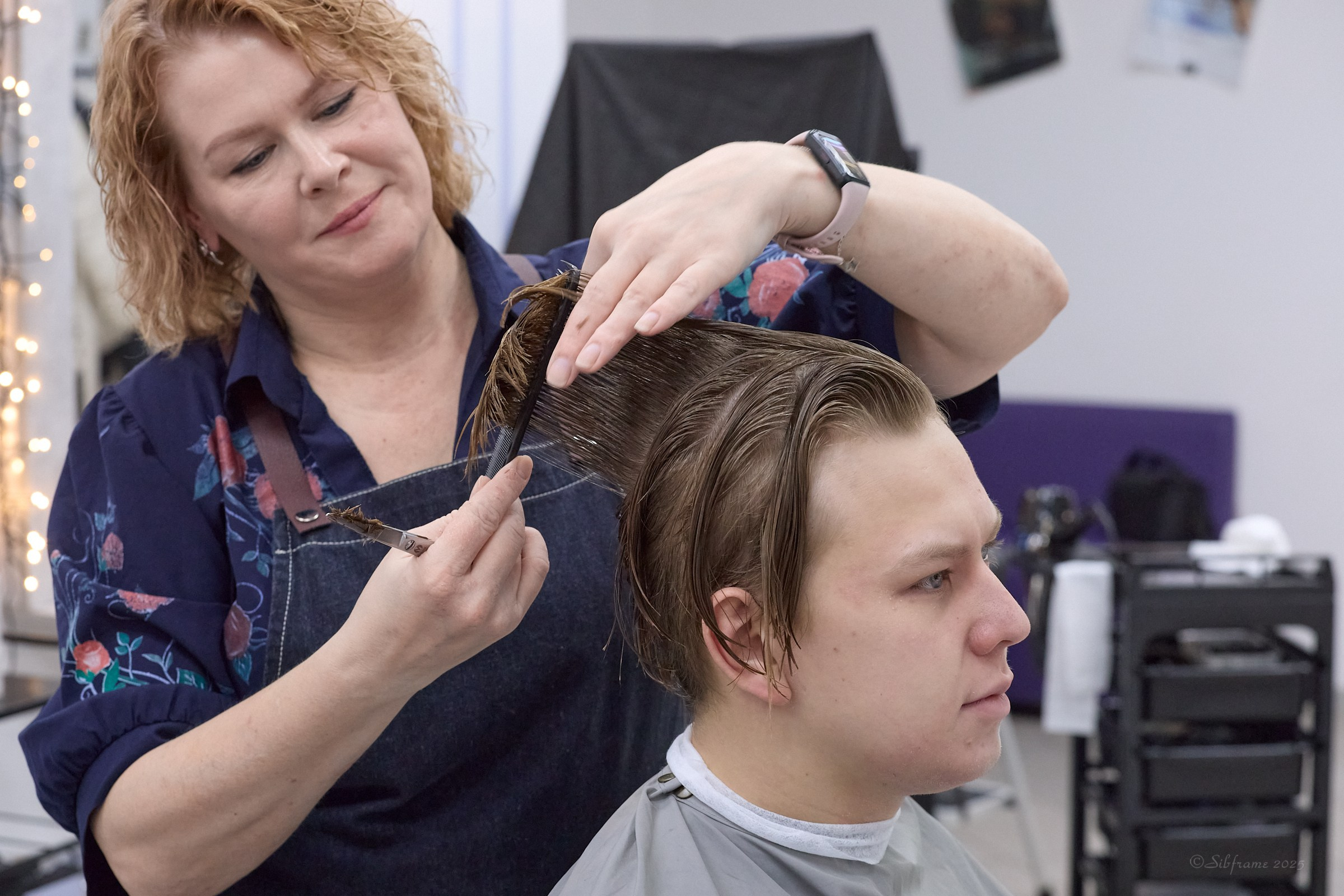 Студия дизайна волос Эстетика. Коммерческий фотограф для бизнеса в Томске Дмитрий Ельчанинов