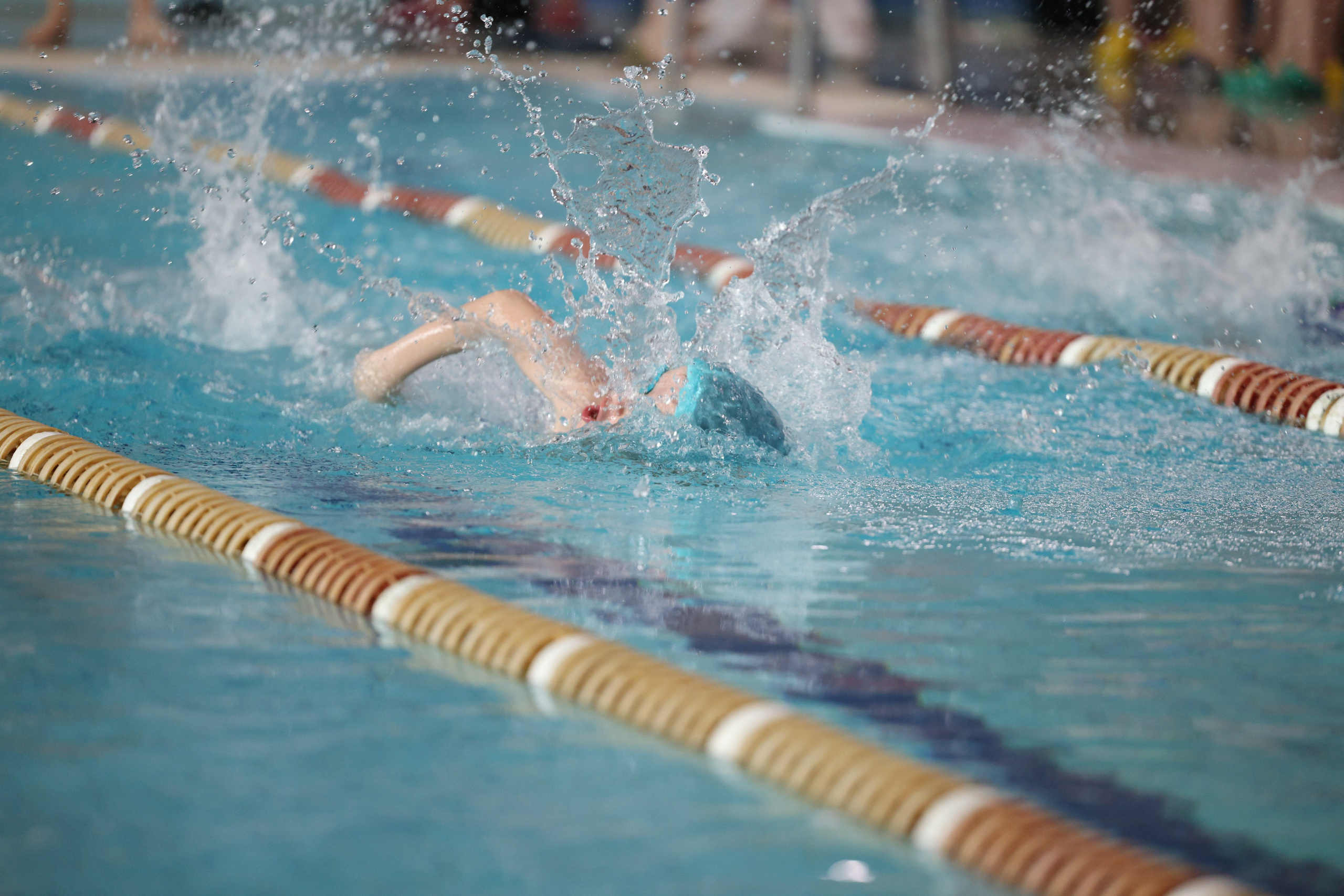 Веселый дельфин. Плавание. Дети 8-9 лет. Фотограф Александр Заломаев