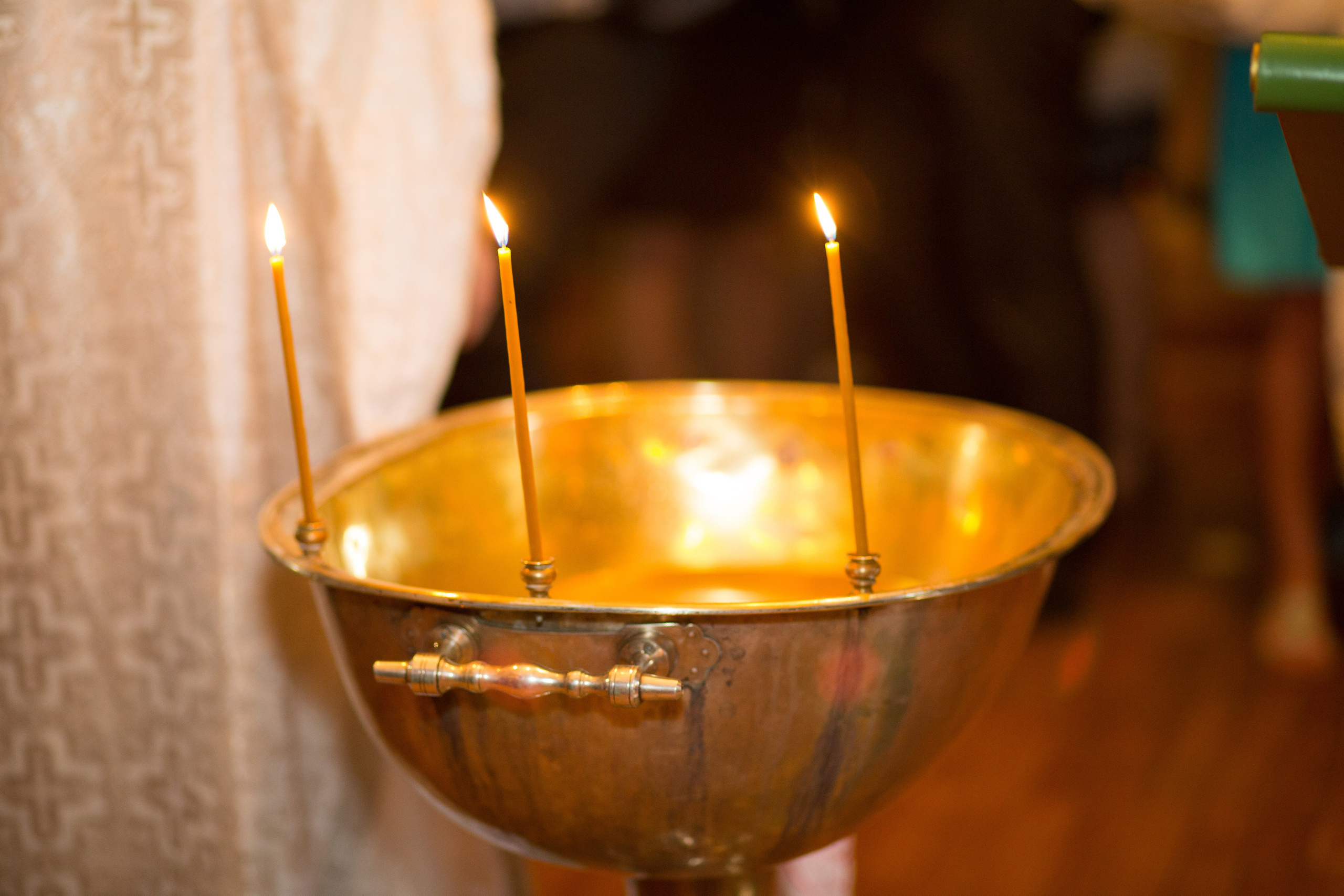 Крещение Олега. Фотограф Александр Заломаев