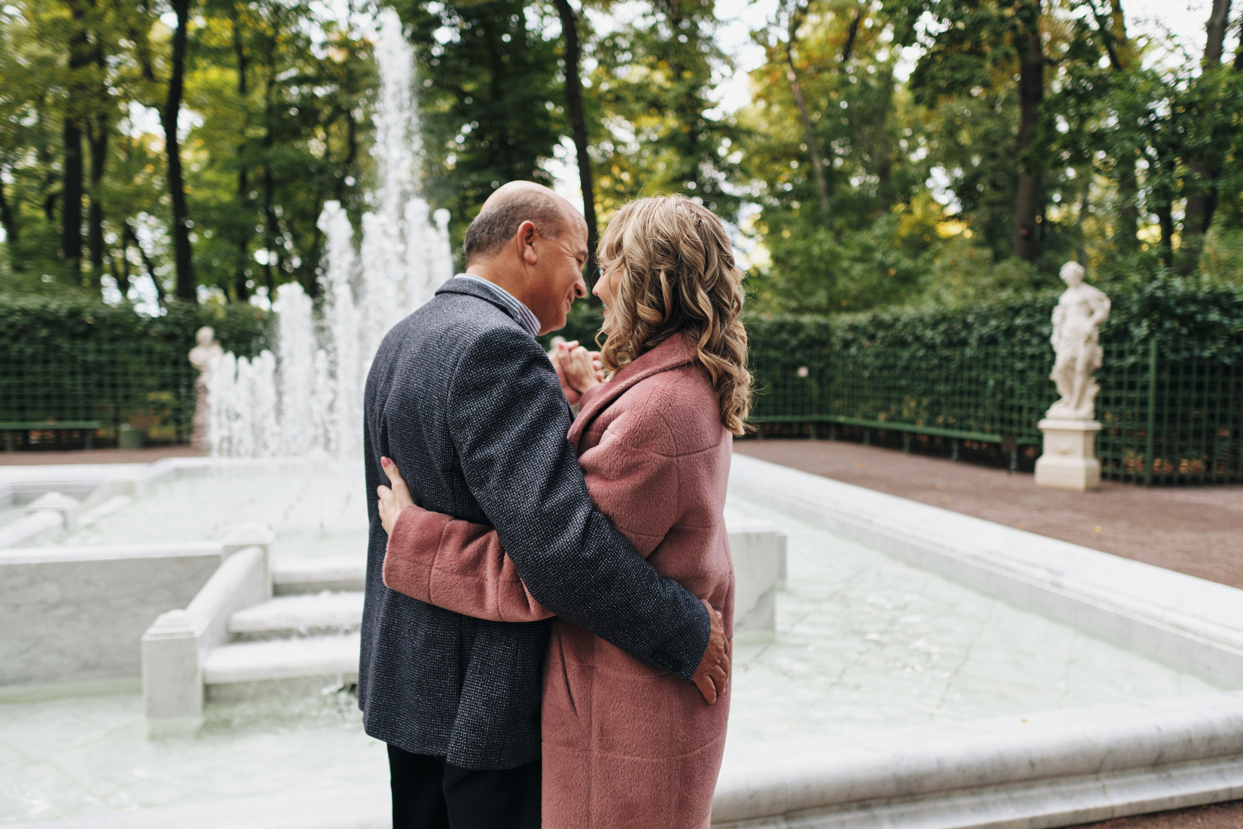 Фотосессия с мужем в парке