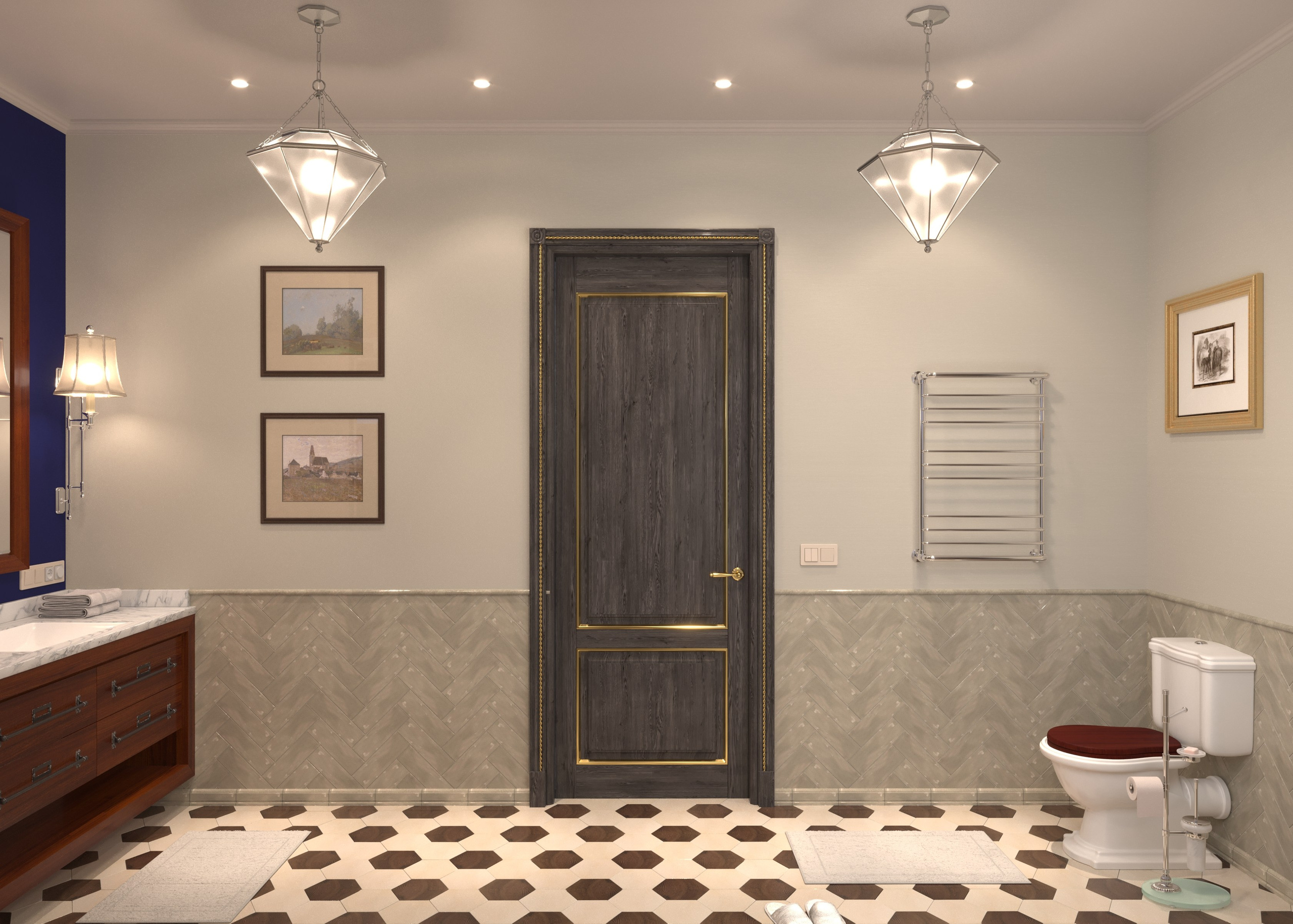 Бутик-отель/ Рублево-Успенское шоссе, МО. Визуализация и анимация в Москве — Андрей Епифанов